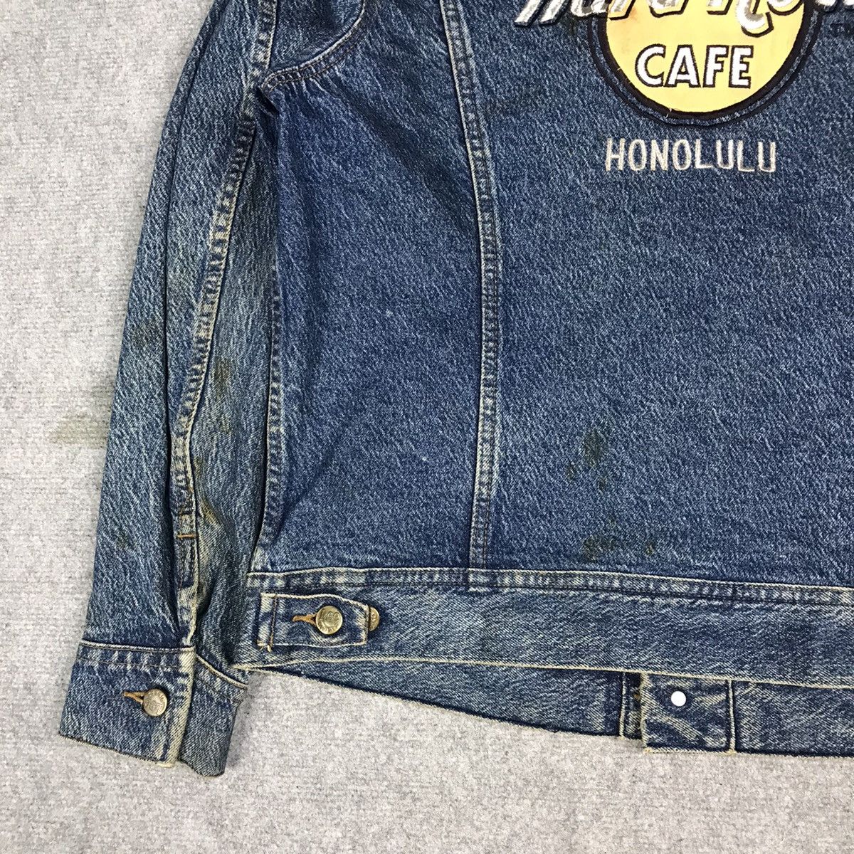 Hard Rock Cafe × Lee VTG🔥LEE X HARD ROCK CAFE HONOLULU DENIM BUTTON JACKET Size US M / EU 48-50 / 2 - 12 Thumbnail