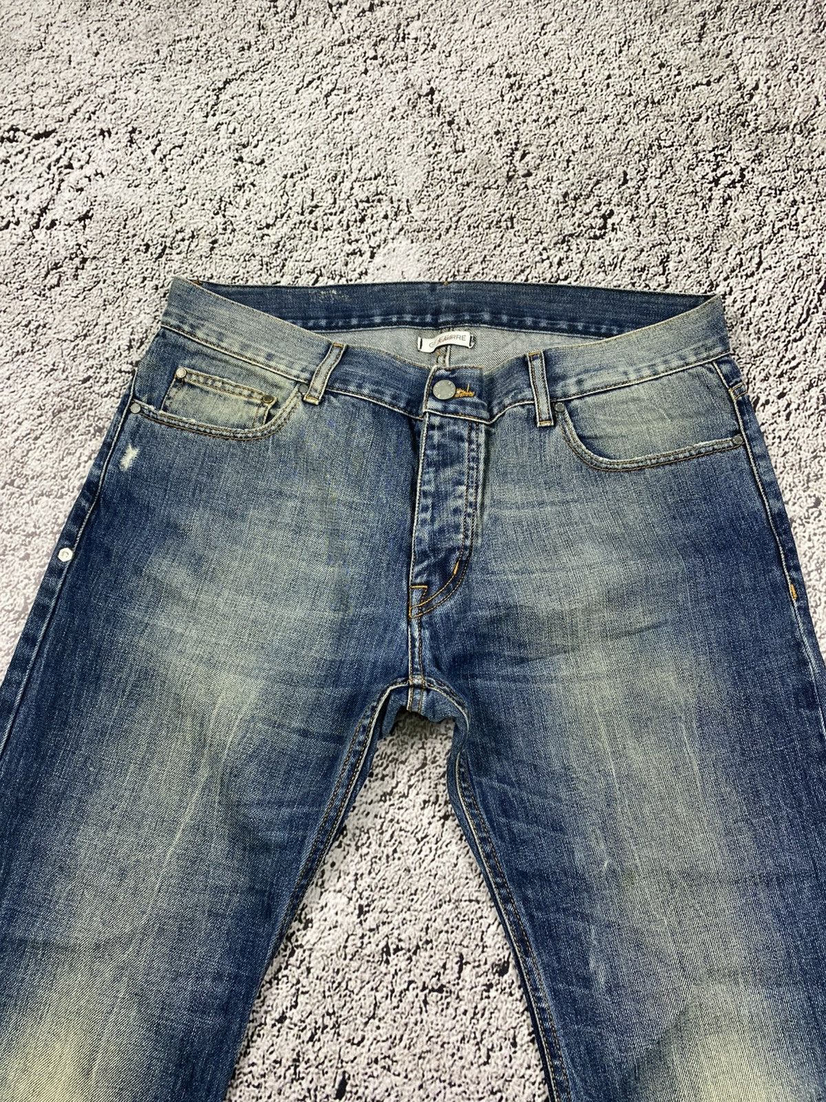 GF Ferre Vintage Y2K GF Ferre straight faded denim jeans streetwear Size US 34 / EU 50 - 3 Thumbnail