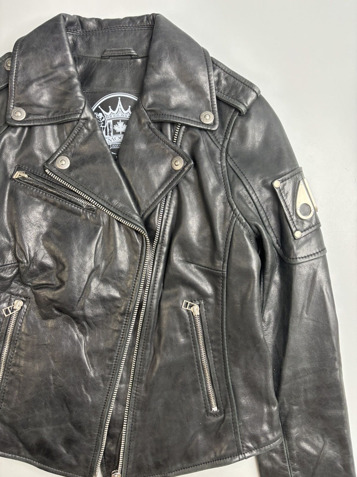 Moose Knuckles Leather Jacket