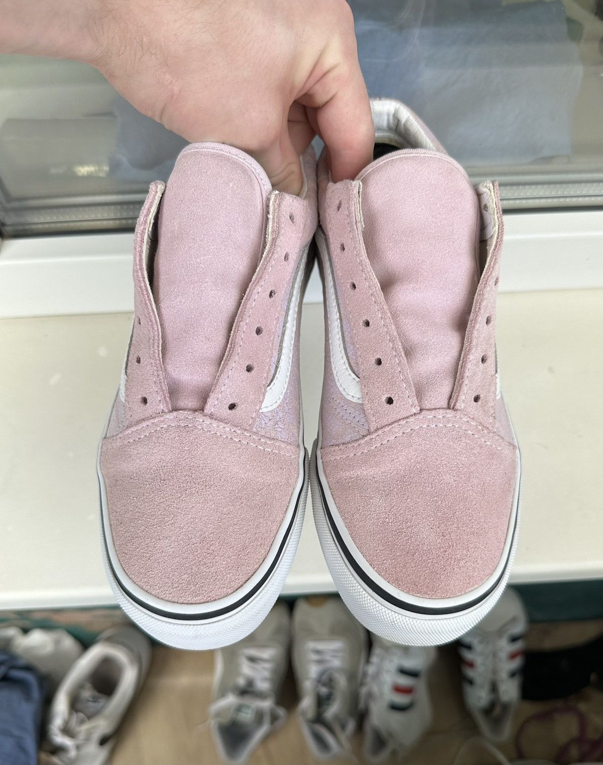 Vans Cute Vans Old Skool Monogram Sk8 6 US/ 4UK/ 36,5 Eur/ 23 cm Size US 6 / IT 36 - 3 Thumbnail