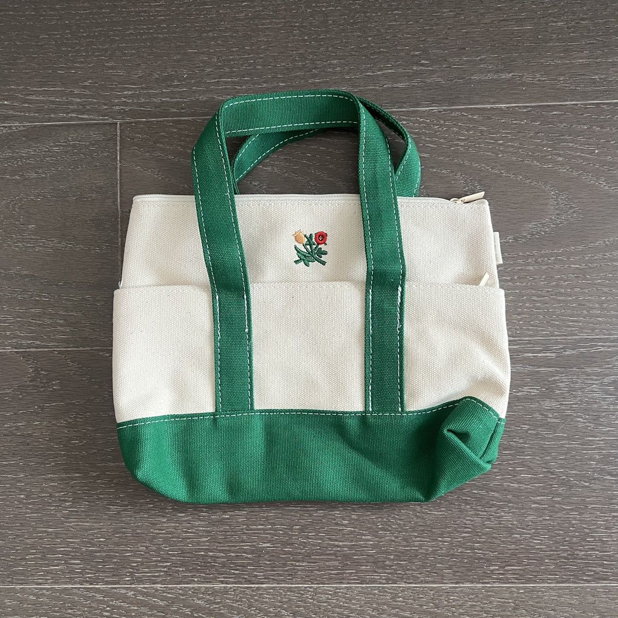 Aime Leon Dore Mini Crest Contrast Tote Bag Green | Grailed