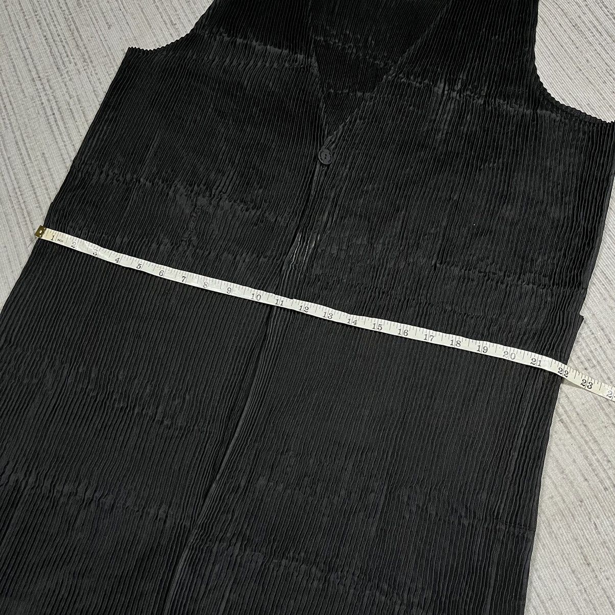 Issey Miyake a70 ISSEY MIYAKE Design Pleated Pleats Apron Style Dress Size M / US 6-8 / IT 42-44 - 15 Thumbnail