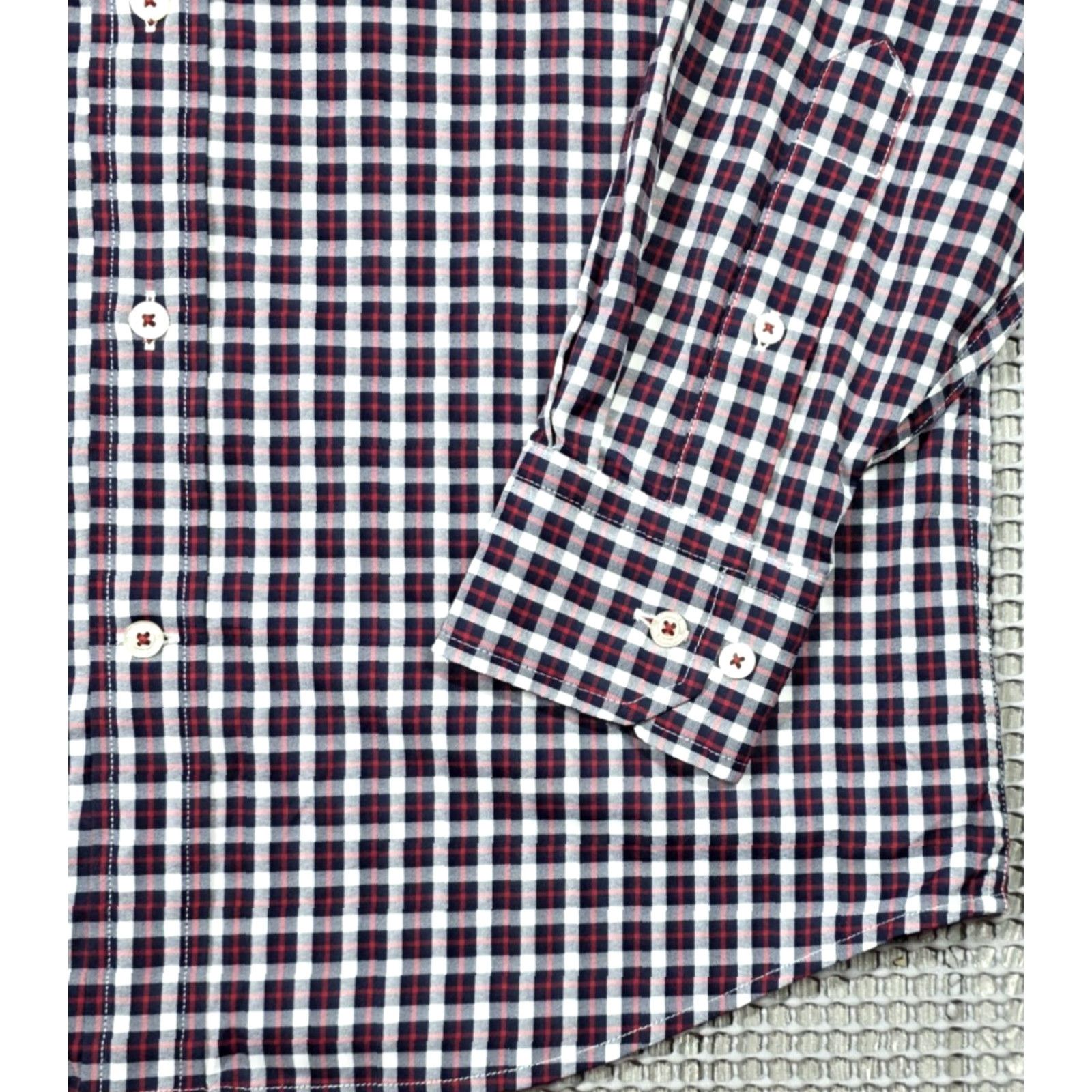 Southern Tide Southern Tide Intercoastal Shirt Men S Red Check Performance Regular Fit Size US S / EU 44-46 / 1 - 4 Thumbnail