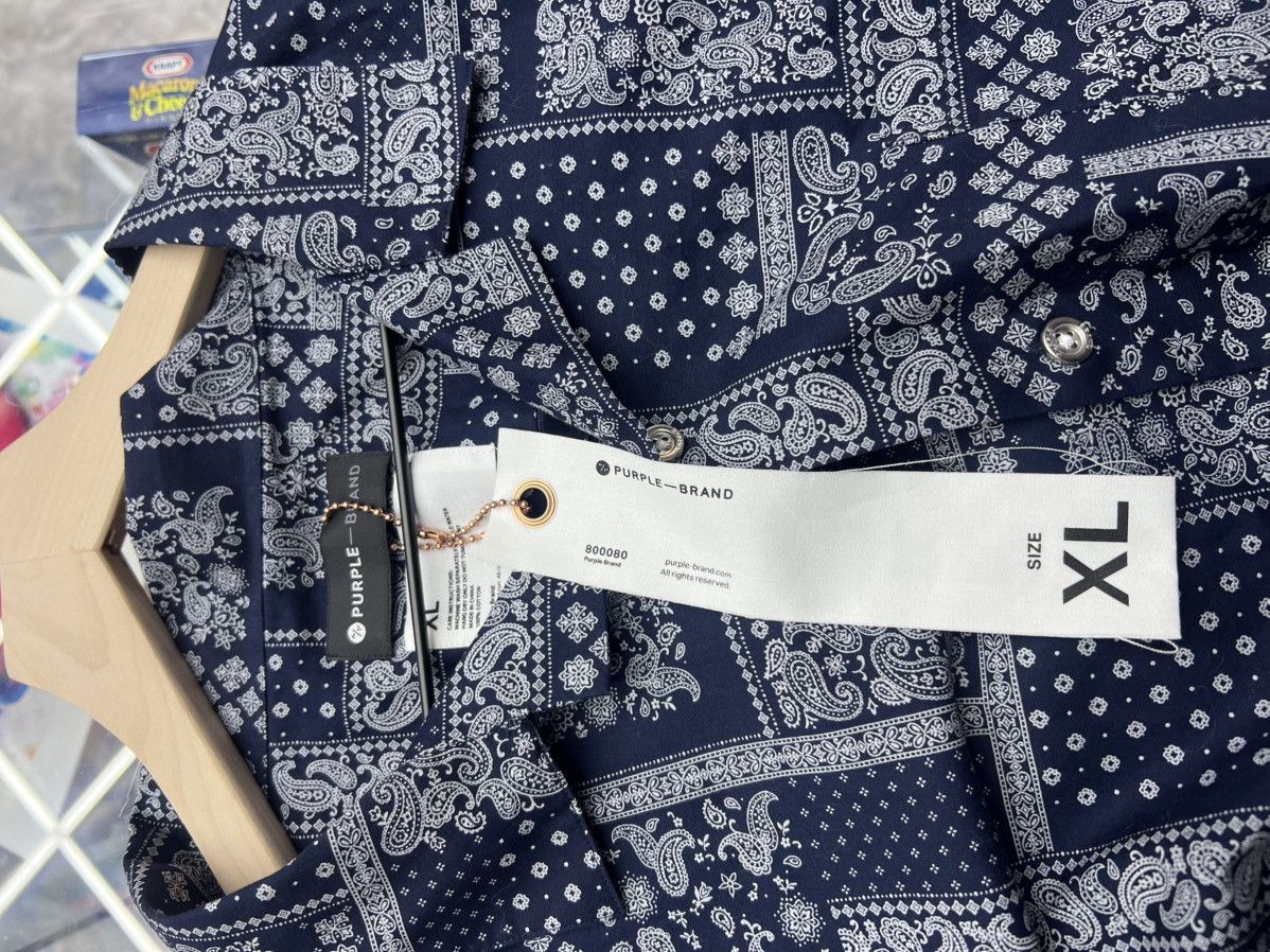 Purple Brand Purple Button Up Longsleeve Size US XL / EU 56 / 4 - 7 Thumbnail