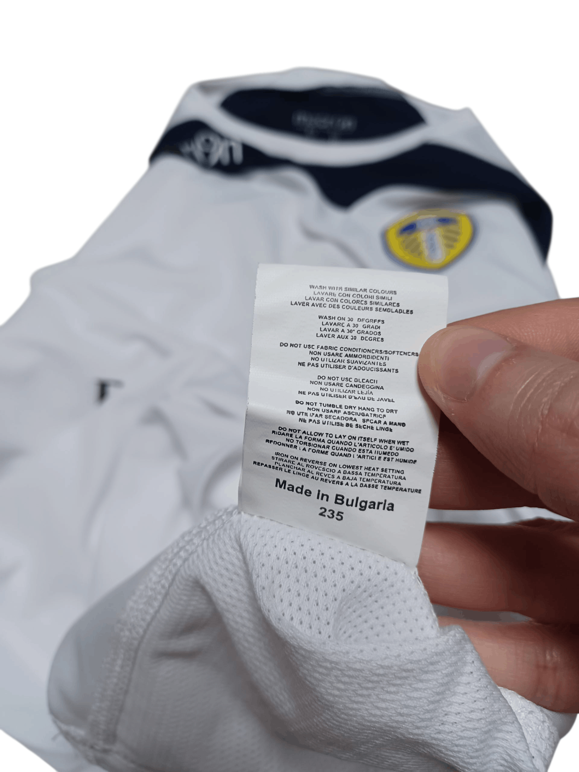 Macron LEEDS UNITED MACRON SOCCER JERSEY VINTAGE FOOTBALL Size US L / EU 52-54 / 3 - 5 Thumbnail