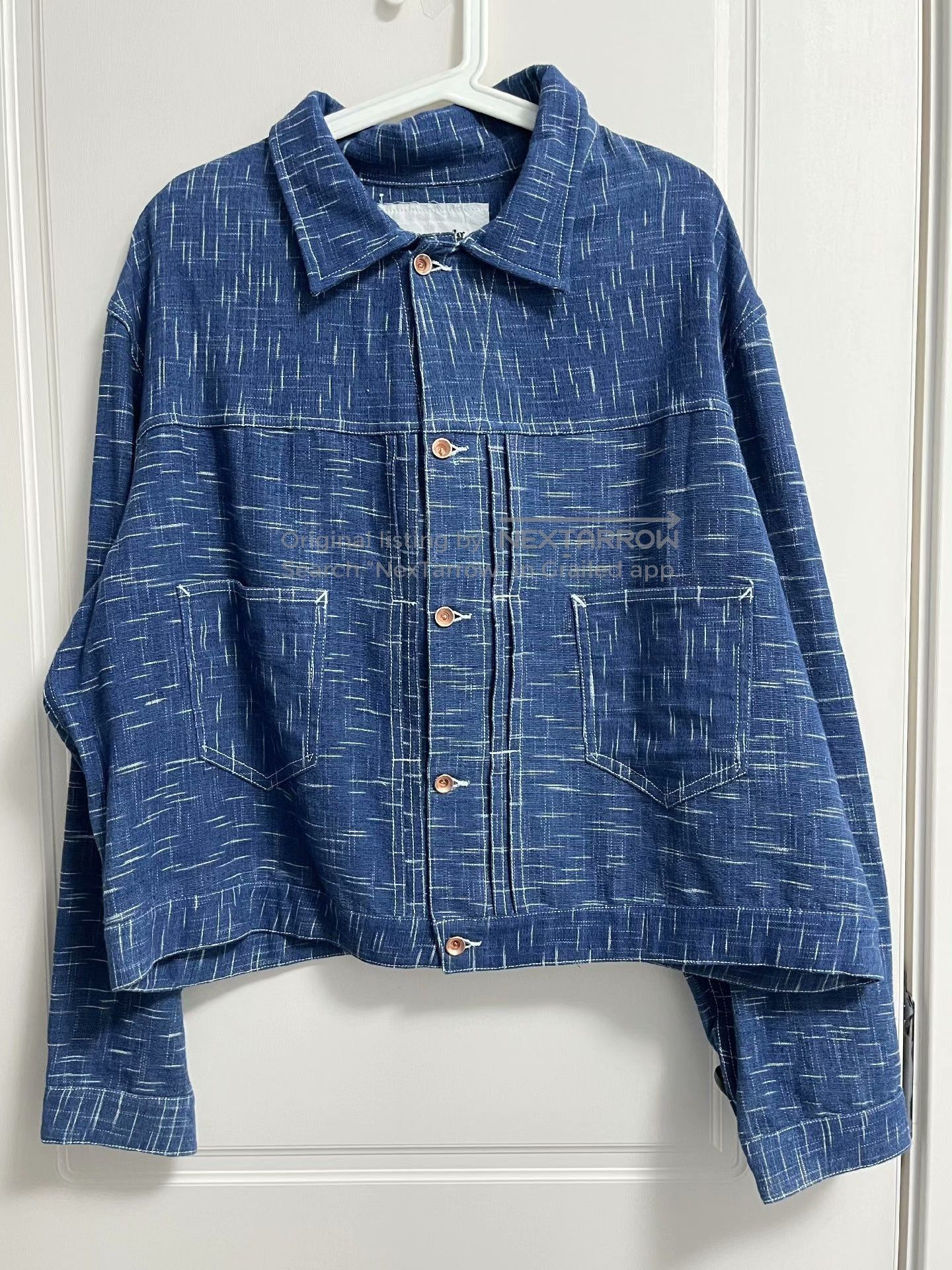Storymfg Hand-Dyed Blue Jacket/, Men's — image 5 of 6