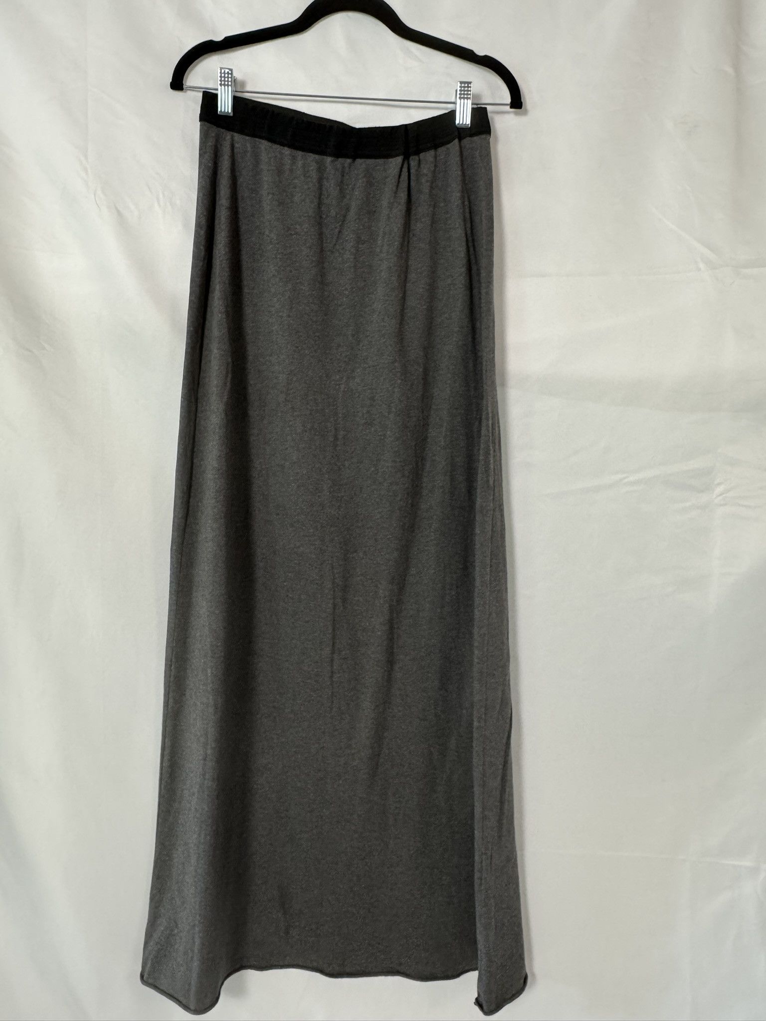 Maison Margiela Maison Margiela Gray Jersey Maxi Skirt Size L Dark Artisanal Size 28" / US 6 / IT 42 - 1 Thumbnail