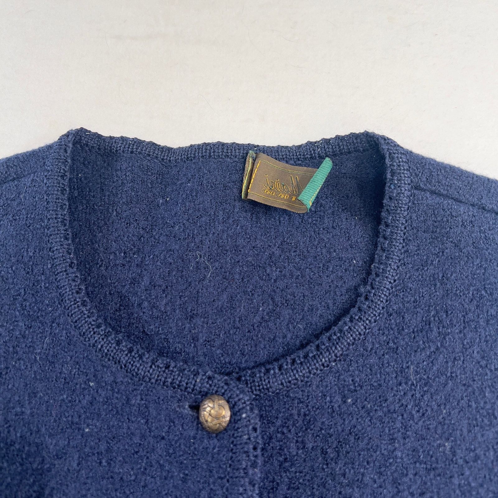 Other MAIRI Boiled Wool Cardigan Sweater Woman S Vintage Jacket Size S / US 4 / IT 40 - 5 Thumbnail
