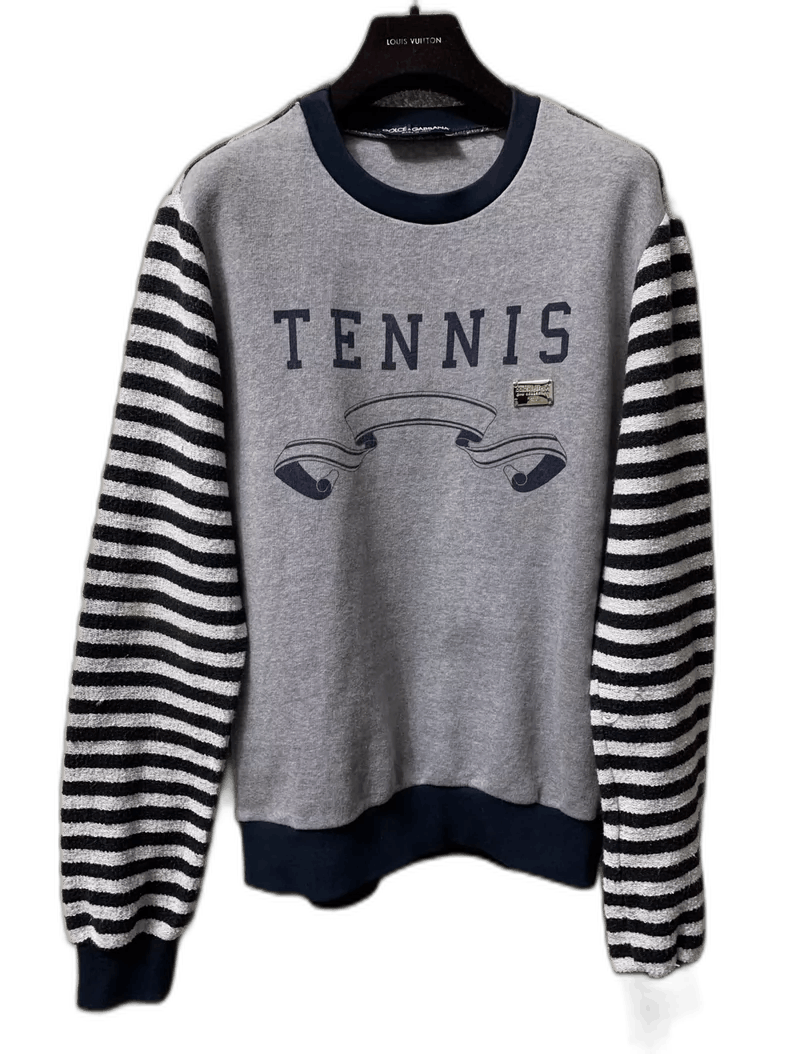 Dolce & Gabbana Dolce & Gabbana Men's Tennis Sweatshirt Size US L / EU 52-54 / 3 - 1 Thumbnail