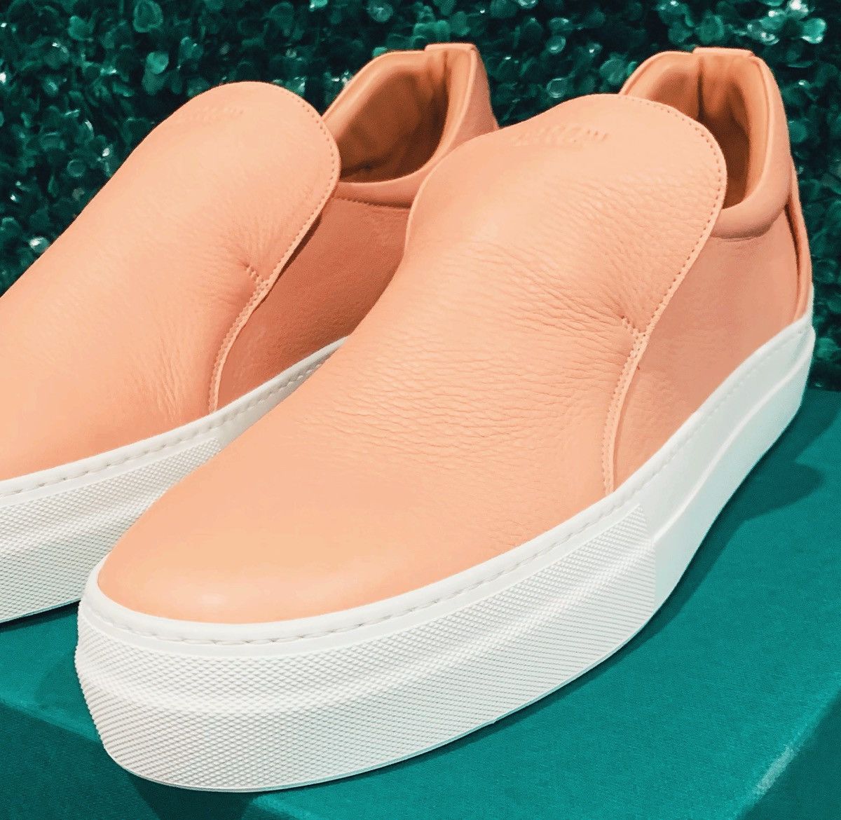 Buscemi BUSCEMI 40MM Skate Skin Leather Slip On Sneakers EU48 (New) Size US 15 / EU 48 - 6 Thumbnail