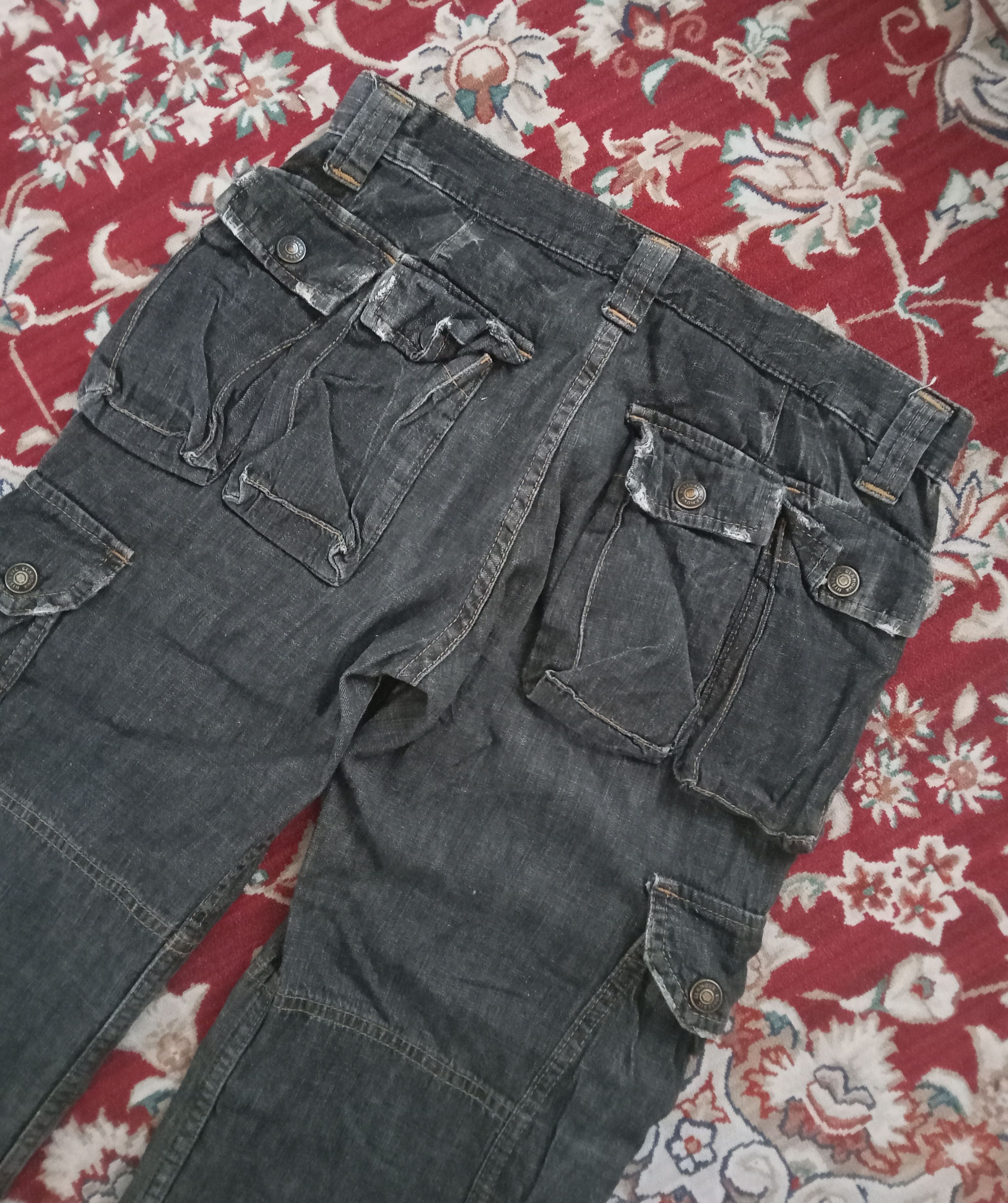 Hysteric Glamour × Japanese Brand Vintage Hysteric Glamour Multi Pocket Rare Pants Size 30" / US 8 / IT 44 - 7 Thumbnail