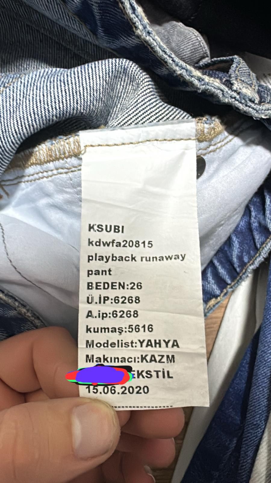 Ksubi Ksubi Blue Playback Runaway Denim Jeans Size 26 Size US 26 / EU 42 - 11 Thumbnail
