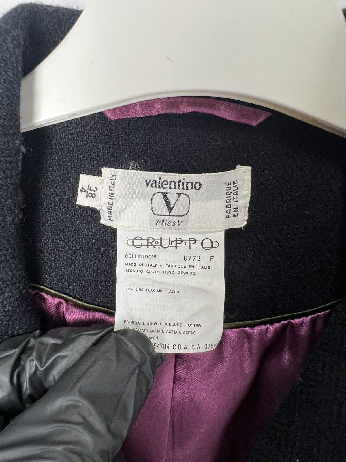 Valentino Vintage luxury designer Valentino Wool Coat Size 38 Size XS / US 0-2 / IT 36-38 - 5 Thumbnail