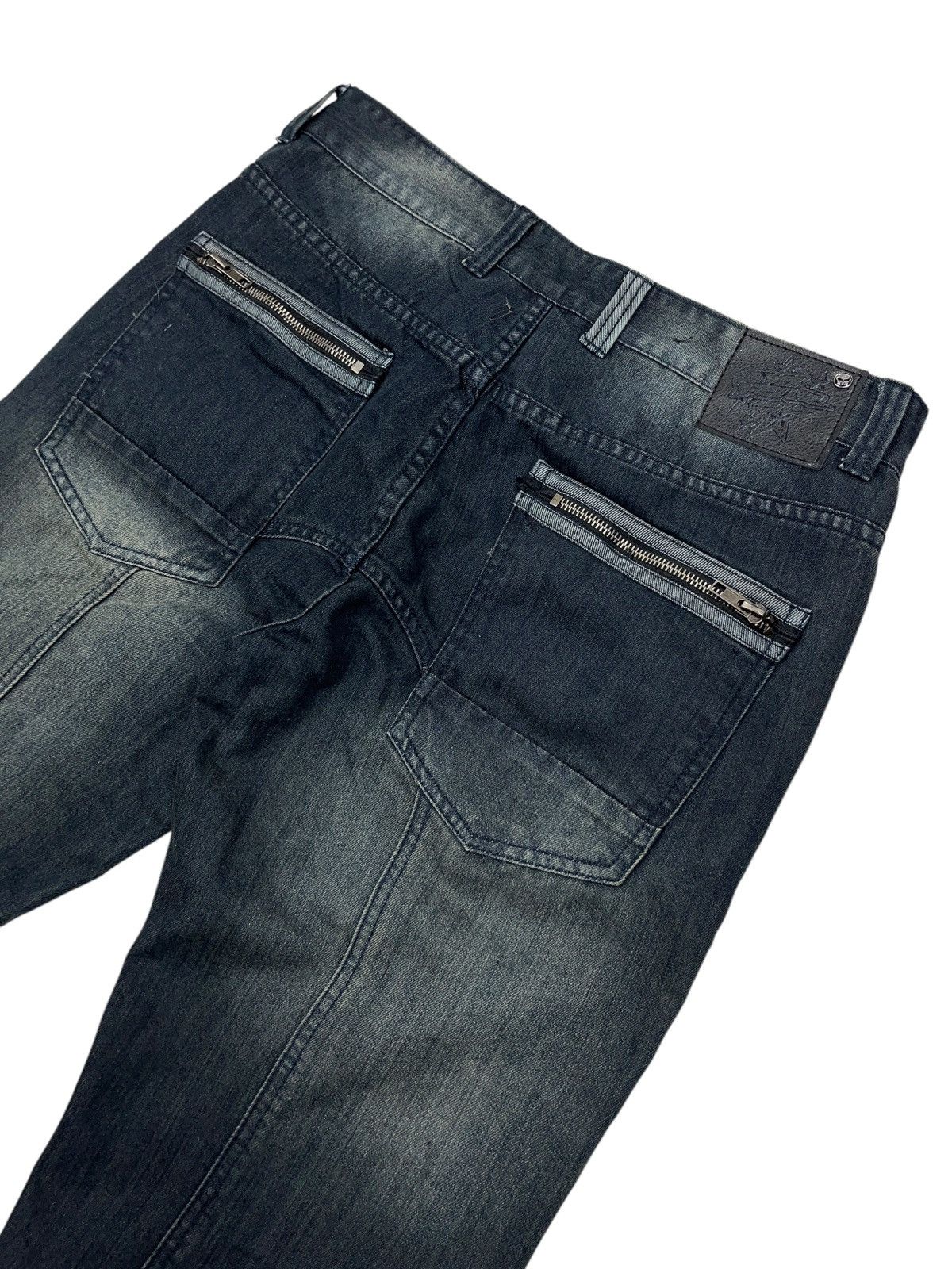 Japanese Brand × No Fear × Vintage Vintage y2k No Fear Washed Cargo Jeans Japanese Style Size US 32 / EU 48 - 9 Thumbnail