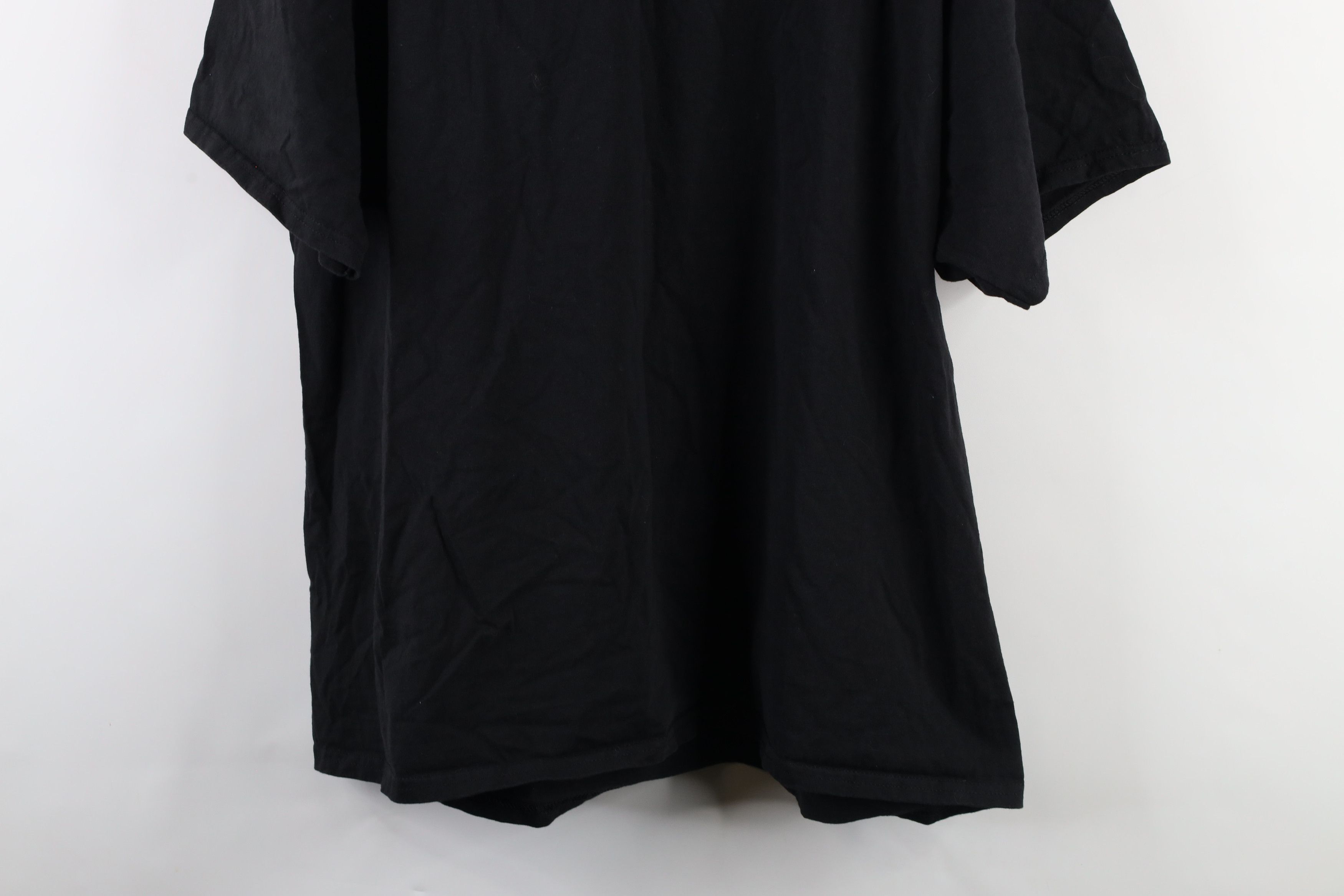 Vintage Vintage 90s Streetwear Short Sleeve T-Shirt Black Cotton Size US XXL / EU 58 / 5 - 8 Thumbnail