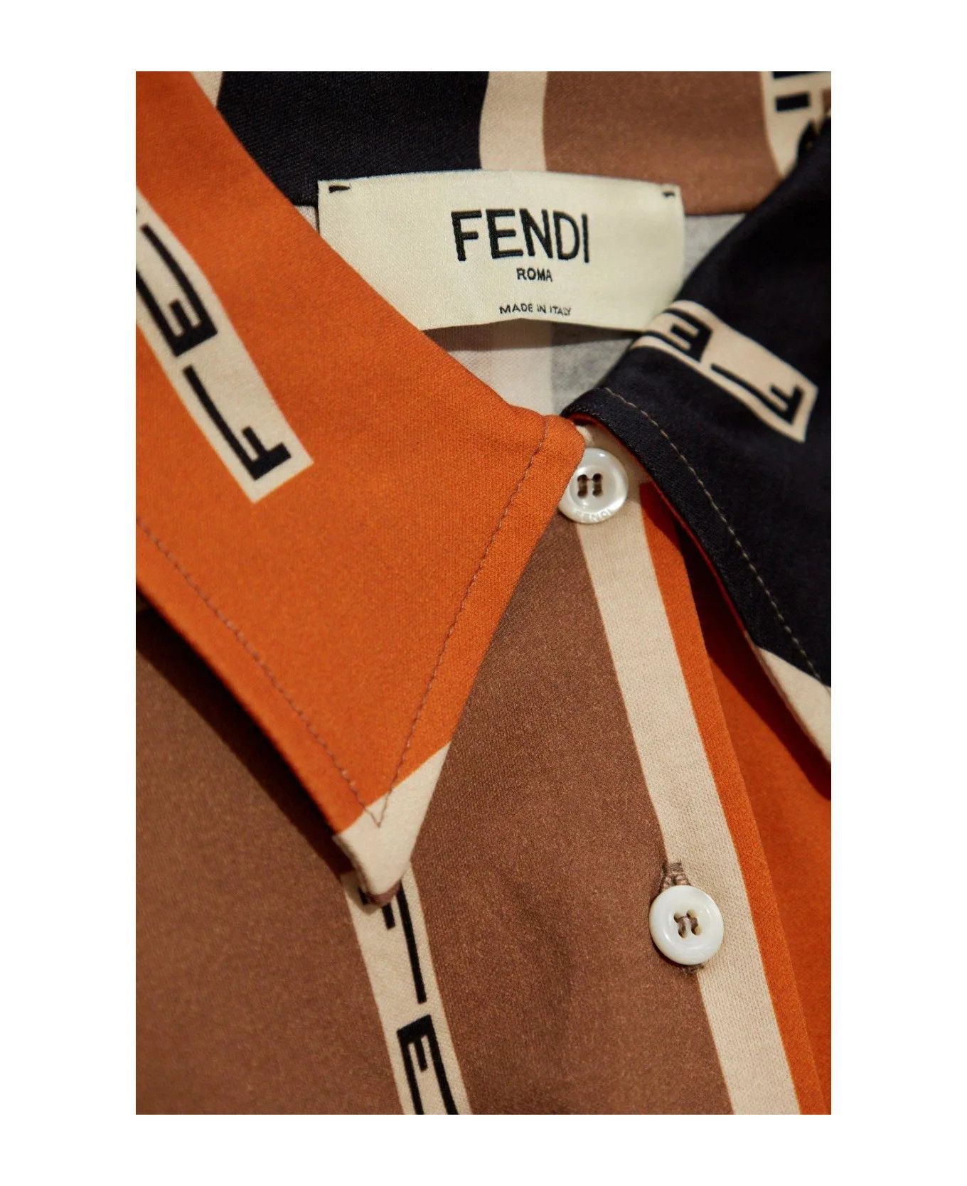 Fendi o1s1wg110226 T-Shirt in Multicolor Size M / US 6-8 / IT 42-44 - 2 Thumbnail