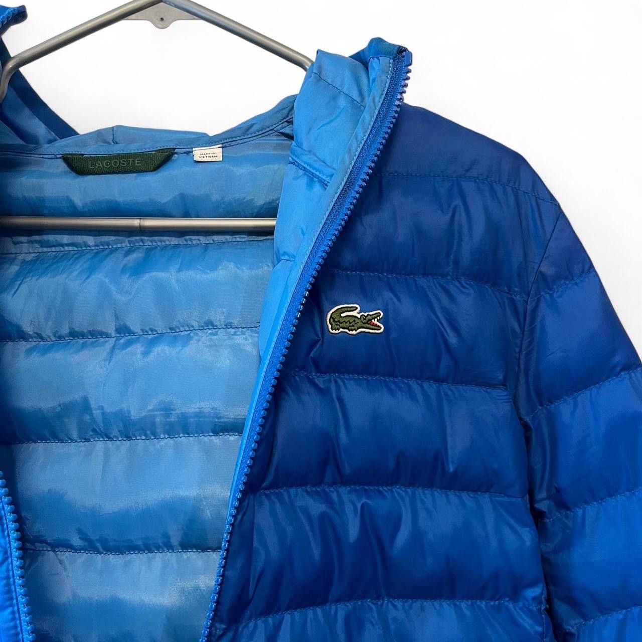 Lacoste Lacoste Men's Blue Puffer Jacket Size US S / EU 44-46 / 1 - 4 Thumbnail