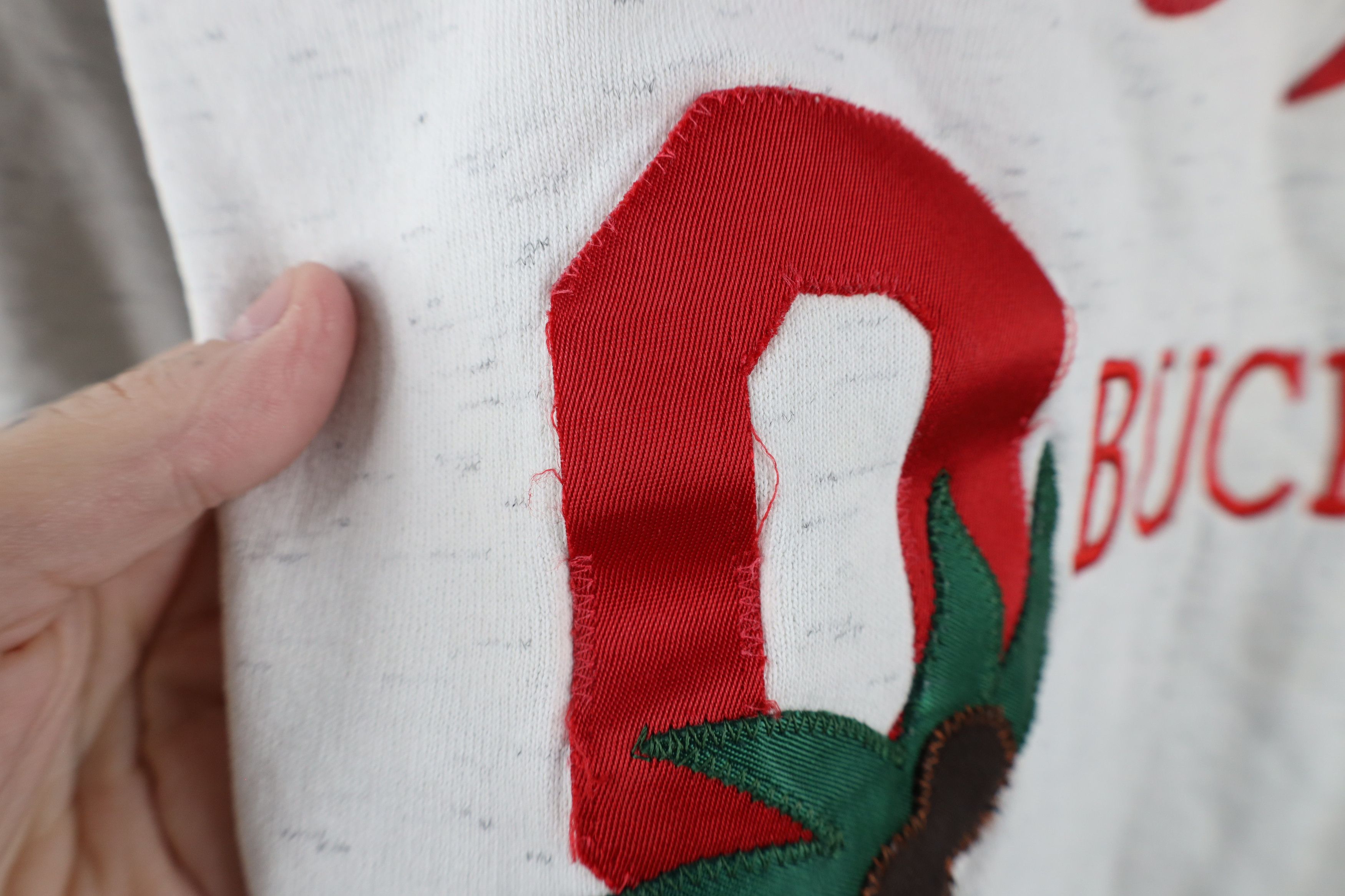 Vintage Vintage 90s Ohio State University Football Sweatshirt USA Size M / US 6-8 / IT 42-44 - 6 Thumbnail