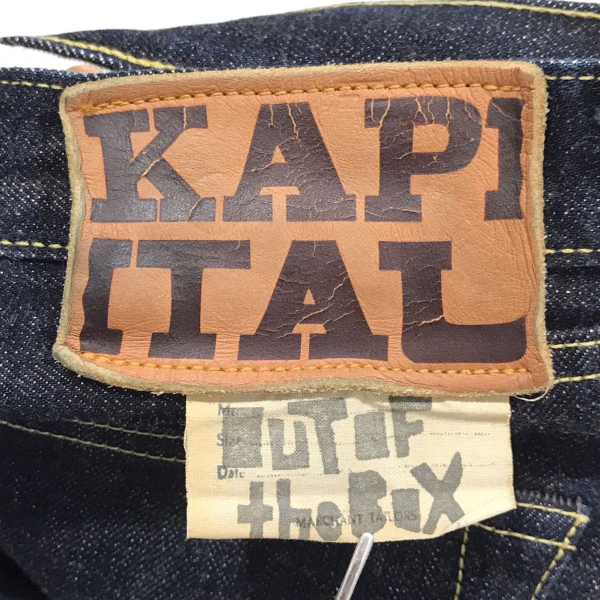 Kapital kapital Denim Pants 14oz Denim 5P Monkey Cisco SLP019A Size US 28 / EU 44 - 8 Thumbnail