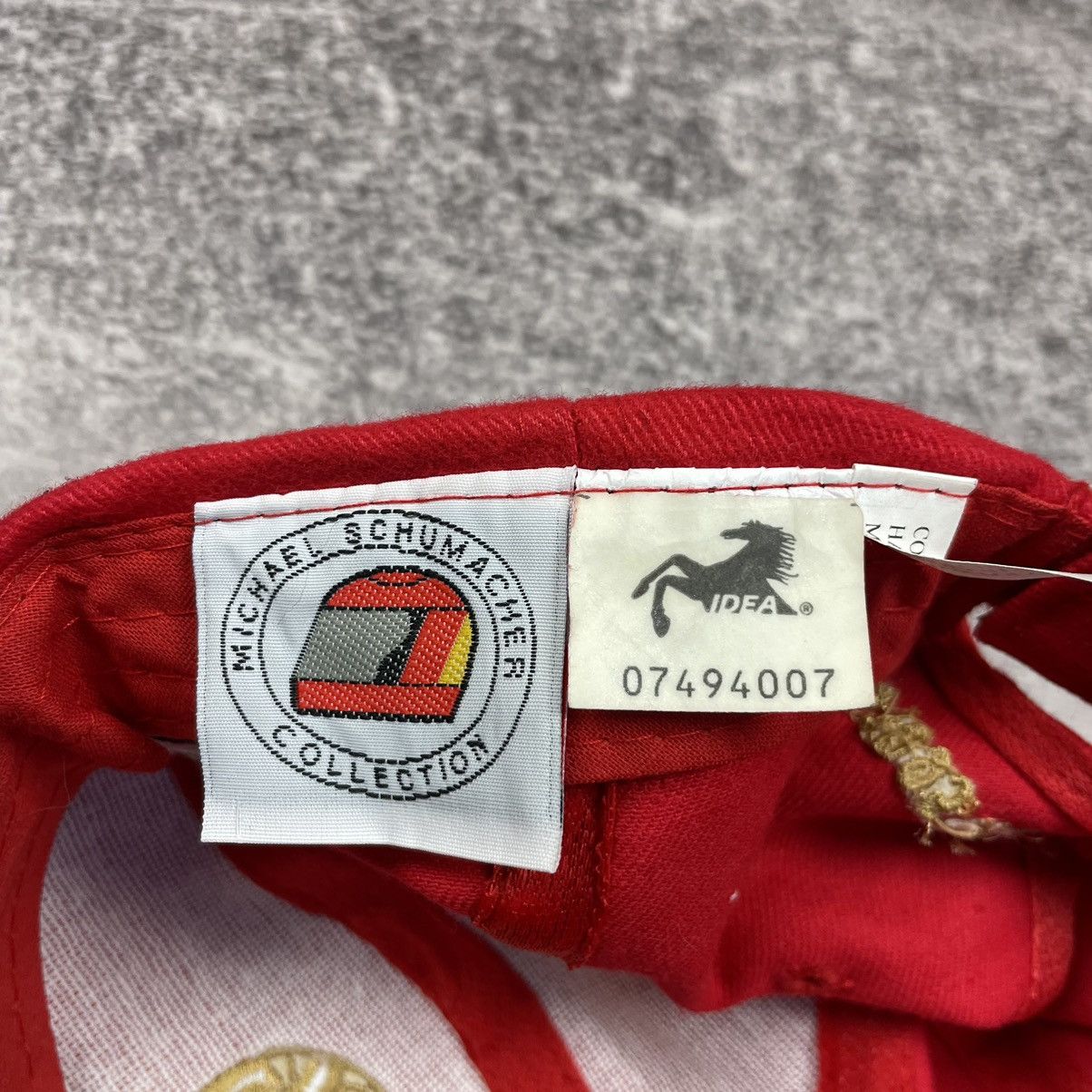Ferrari Rare Ferrari 2001 World Champion Schumacher Cap Size ONE SIZE - 18 Thumbnail