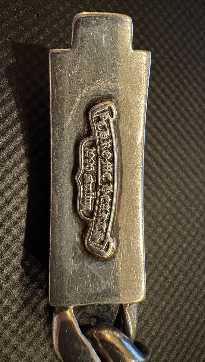 Chrome Hearts Original Chrome Hearts Bracelet 925 Sterling Silver Bracelet Size ONE SIZE - 8 Thumbnail