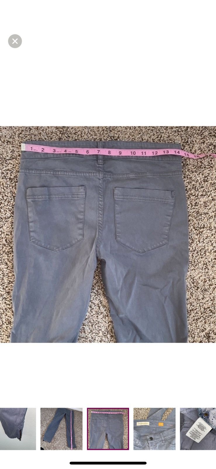 Anthropologie Anthropologie pilcro + the letterpress serif skinny pants Size 27" / US 4 / IT 40 - 9 Thumbnail