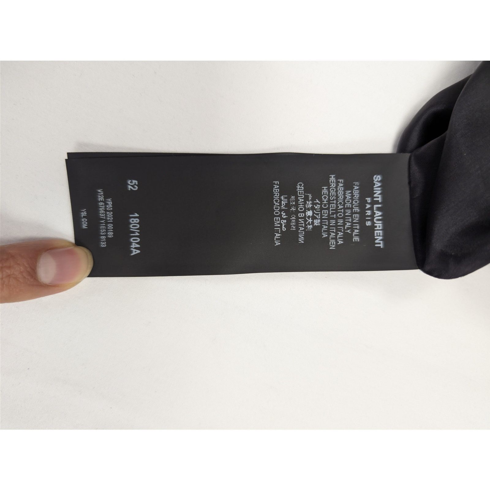 Saint Laurent Paris o1rshd1 Velours Liquide Ombre Jacket in Rouge Rose Size US L / EU 52-54 / 3 - 18 Thumbnail