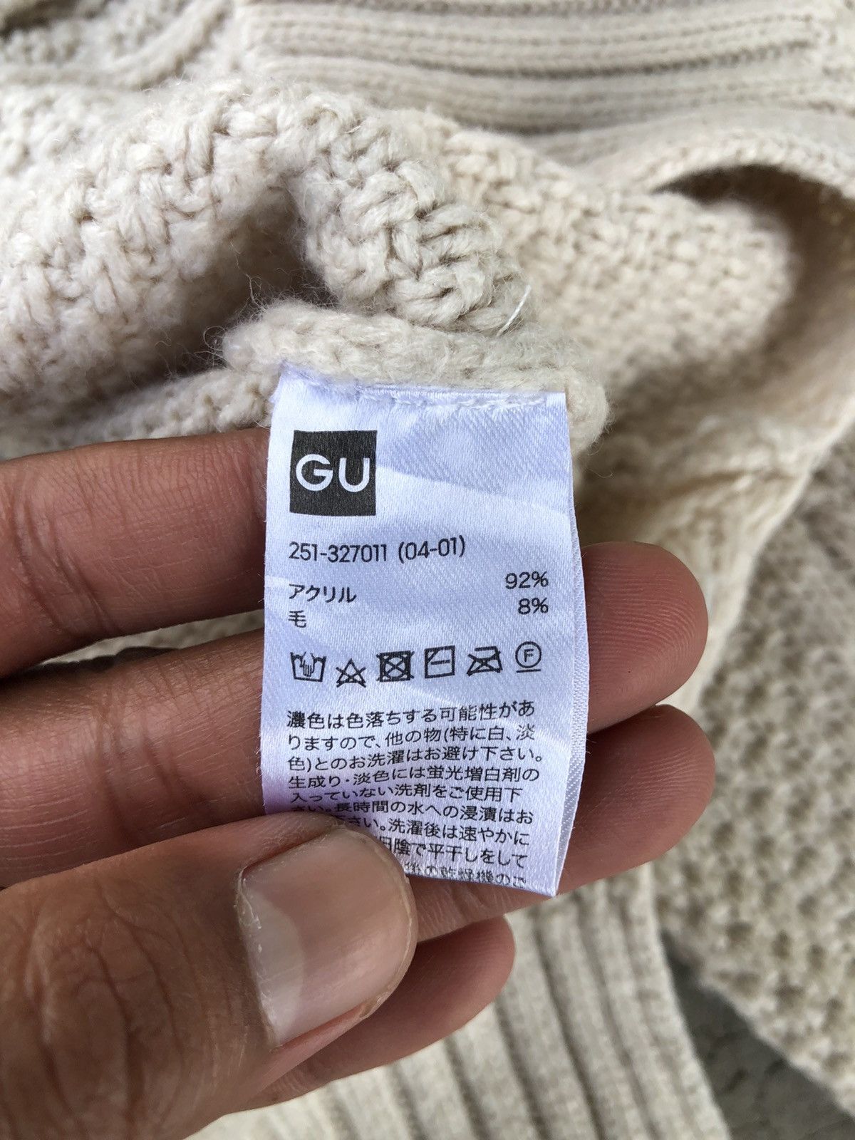 Aran Isles Knitwear × Designer × Homespun Knitwear GU Button Gold High Neck Knit Sweater Pullover Size US XL / EU 56 / 4 - 9 Thumbnail
