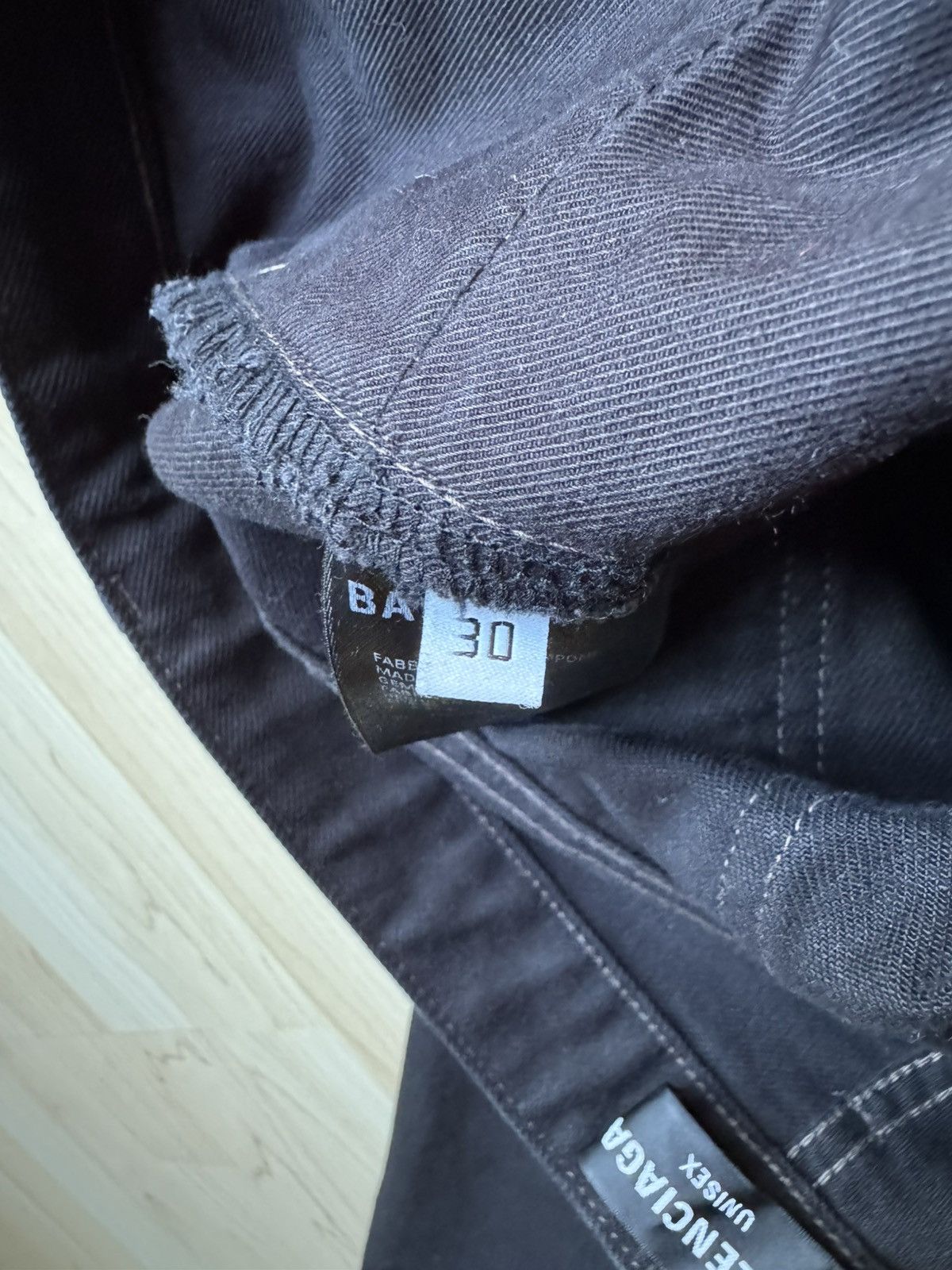 Balenciaga Balenciaga Japanese Denim Size US 30 / EU 46 - 13 Thumbnail