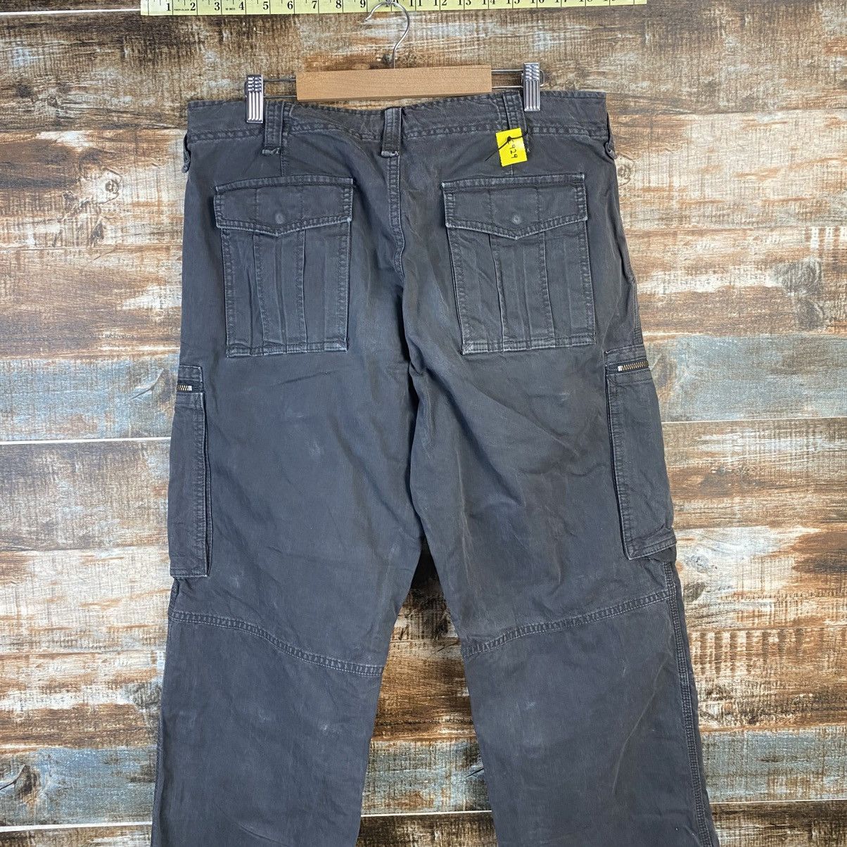 Other DL Uniqlo Black Cargo Multipocket Pants #C929 Size US 33 - 16 Thumbnail