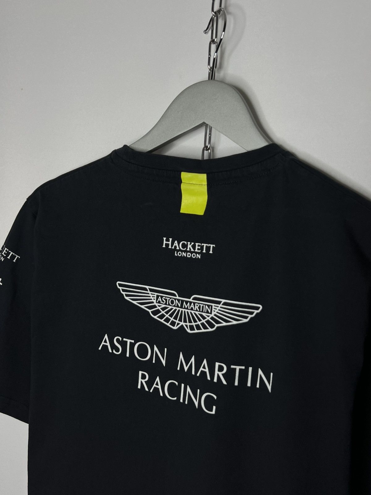Hackett Hackett Aston Martin Racing Big Logo T-Shirt Tee F1 Size US XL / EU 56 / 4 - 9 Thumbnail