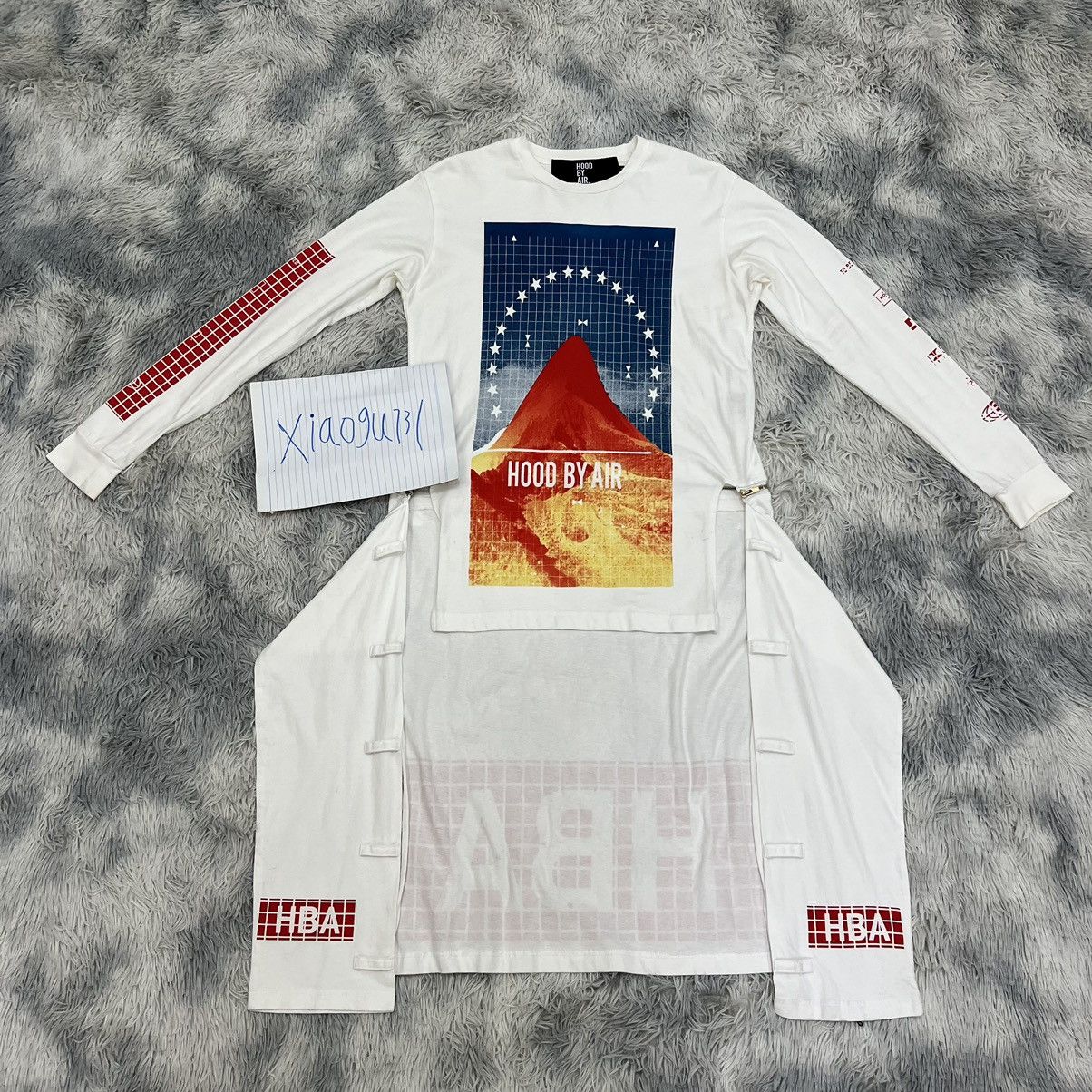 image of Hood By Air HBA Ss14 Jumpsuit Long Sleeve in White, Men's (Size Small)