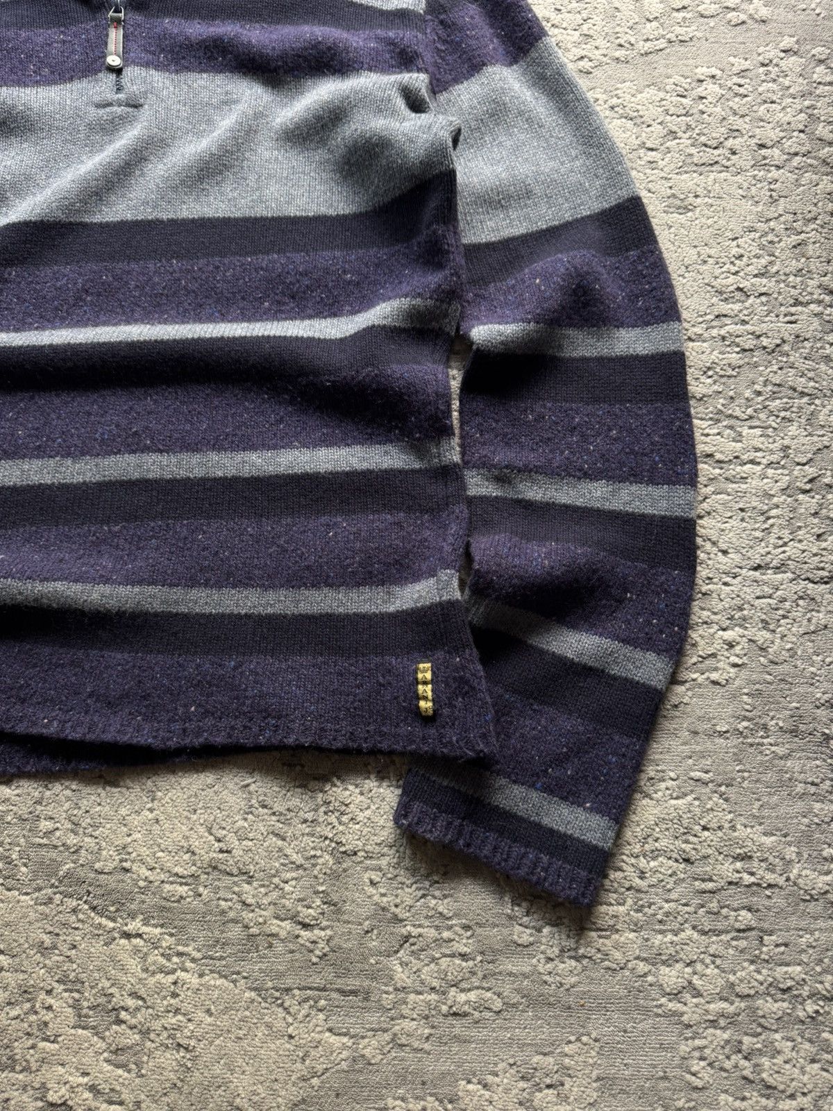 Armani Armani Jeans Vintage Hooded Wool Sweater Size L/Xl Size US XL / EU 56 / 4 - 6 Thumbnail