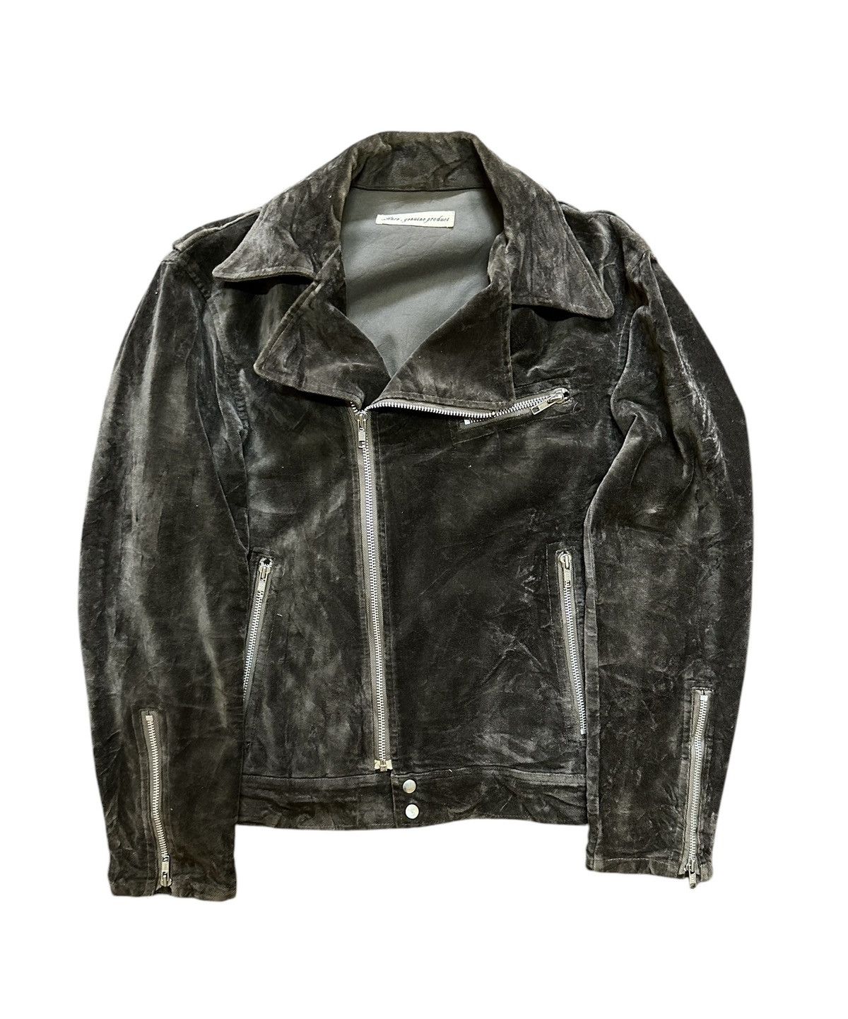 Japanese Brand Vintage Bikers Velvet Jacket Size US M / EU 48-50 / 2 - 1 Thumbnail