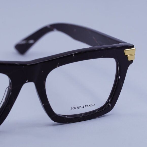 Bottega Veneta Bottega Veneta BV1059O 003 Eyeglasses Burgundy 51mm Frame Size ONE SIZE - 2 Thumbnail