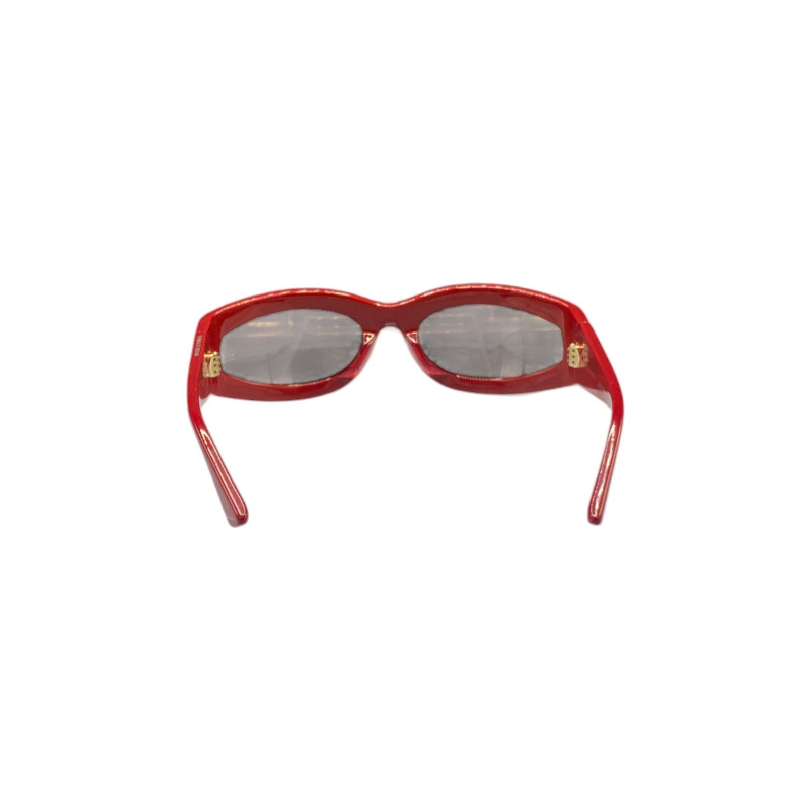Bottega Veneta Red Chunky Sunglasses Size ONE SIZE - 5 Thumbnail