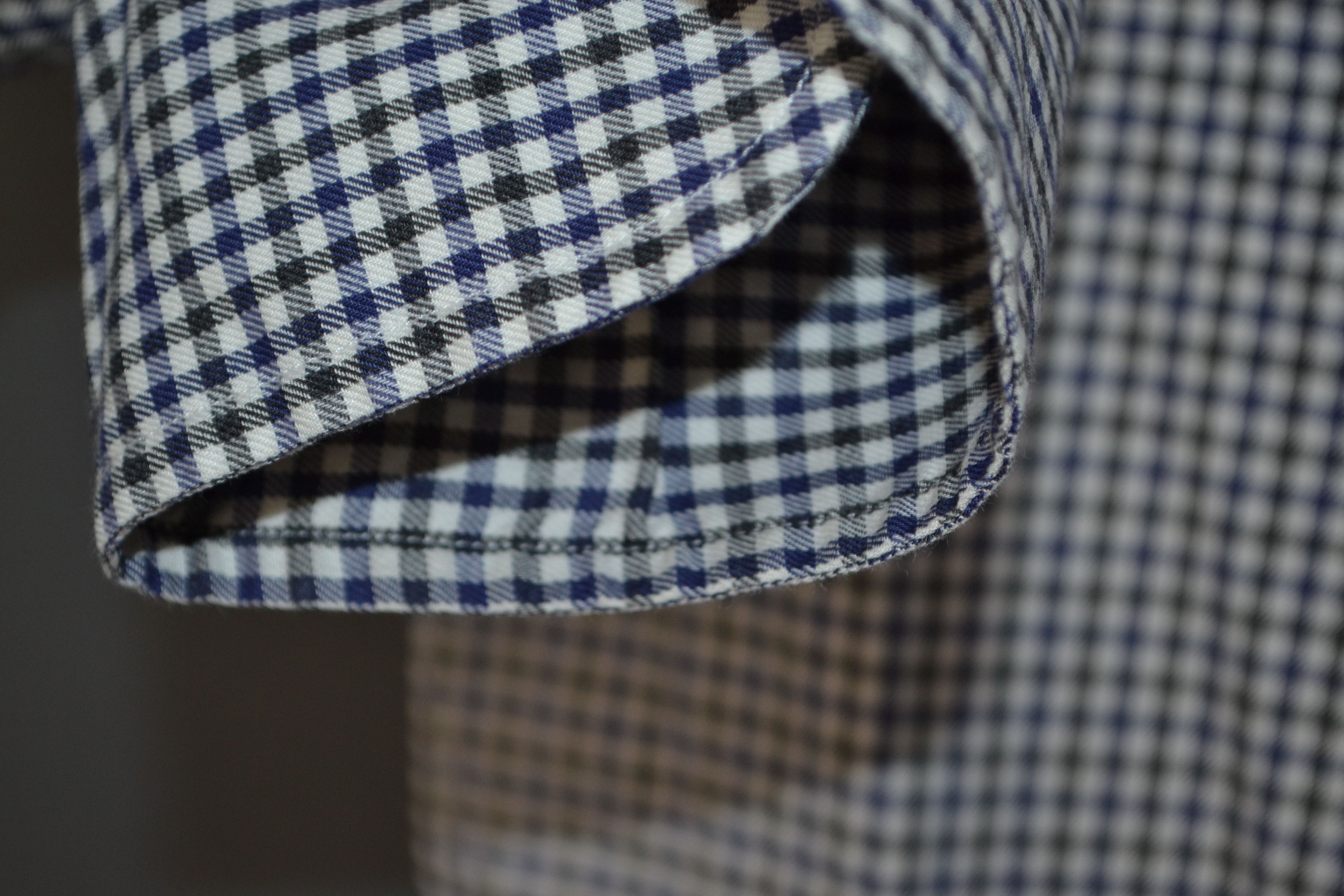 Brioni Brioni S size Button Up Cotton Check Shirt Size US S / EU 44-46 / 1 - 6 Thumbnail
