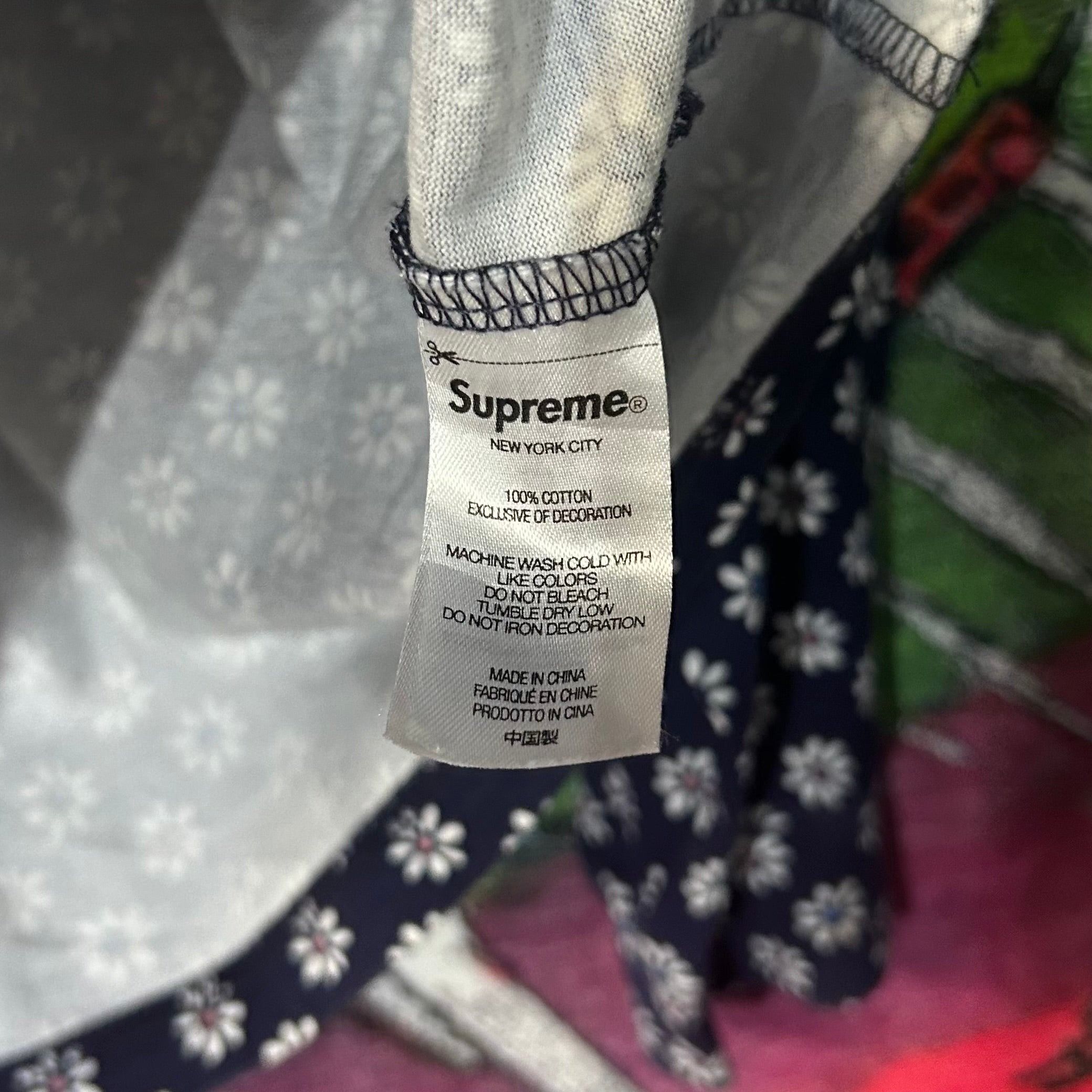 Supreme Supreme AOP Floral Long Sleeve Tee Size Large Size US L / EU 52-54 / 3 - 4 Thumbnail