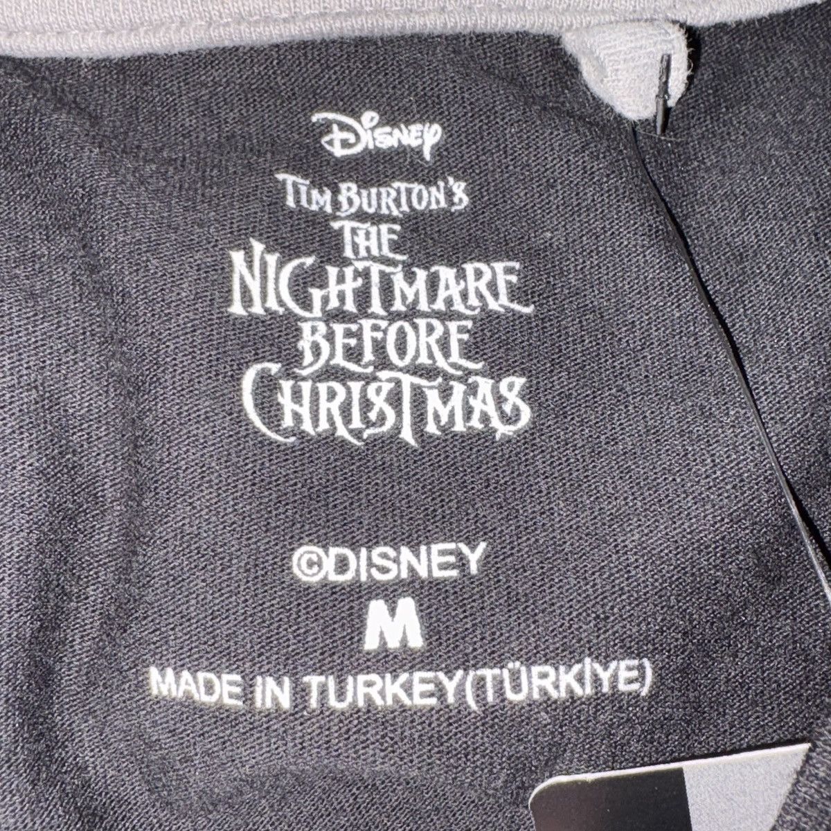 Primark Primark Black and White Nightmare Before Christmas T-Shirt Size M / US 6-8 / IT 42-44 - 4 Thumbnail
