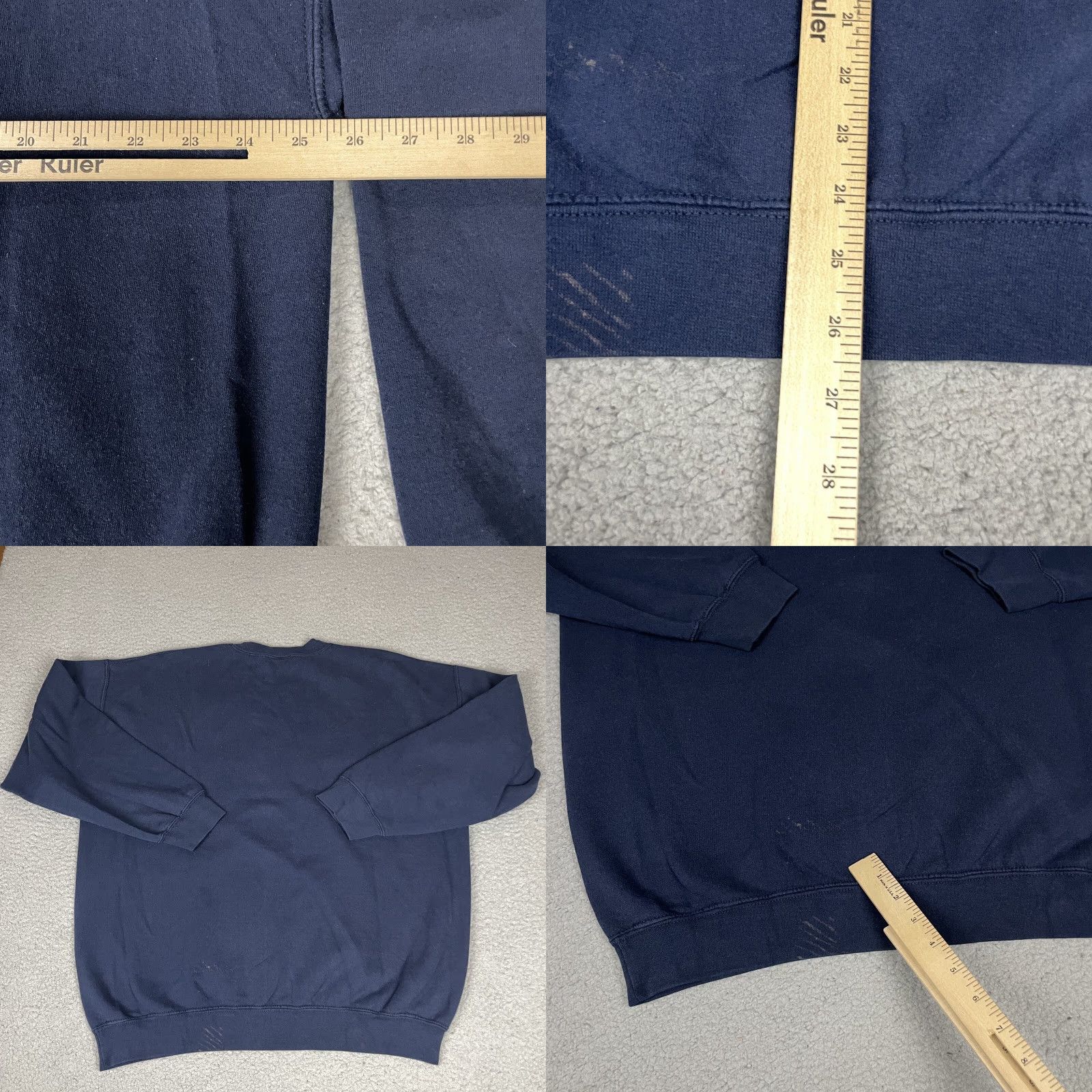 Vintage VINTAGE Kentucky Sweatshirt Adult XL Navy Blue Embroidered Pullover Flowers 90s USA Size US XL / EU 56 / 4 - 8 Thumbnail