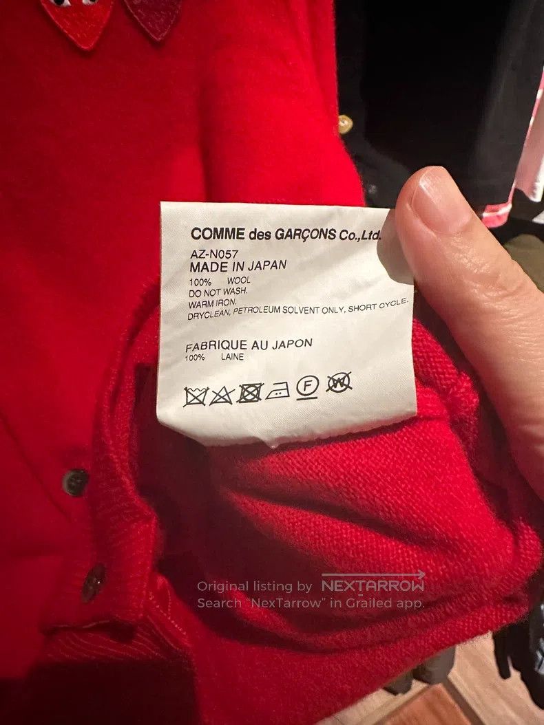 Comme des Garcons Comme Des Garcons Wool cardigan, size L Size L / US 10 / IT 46 - 6 Thumbnail