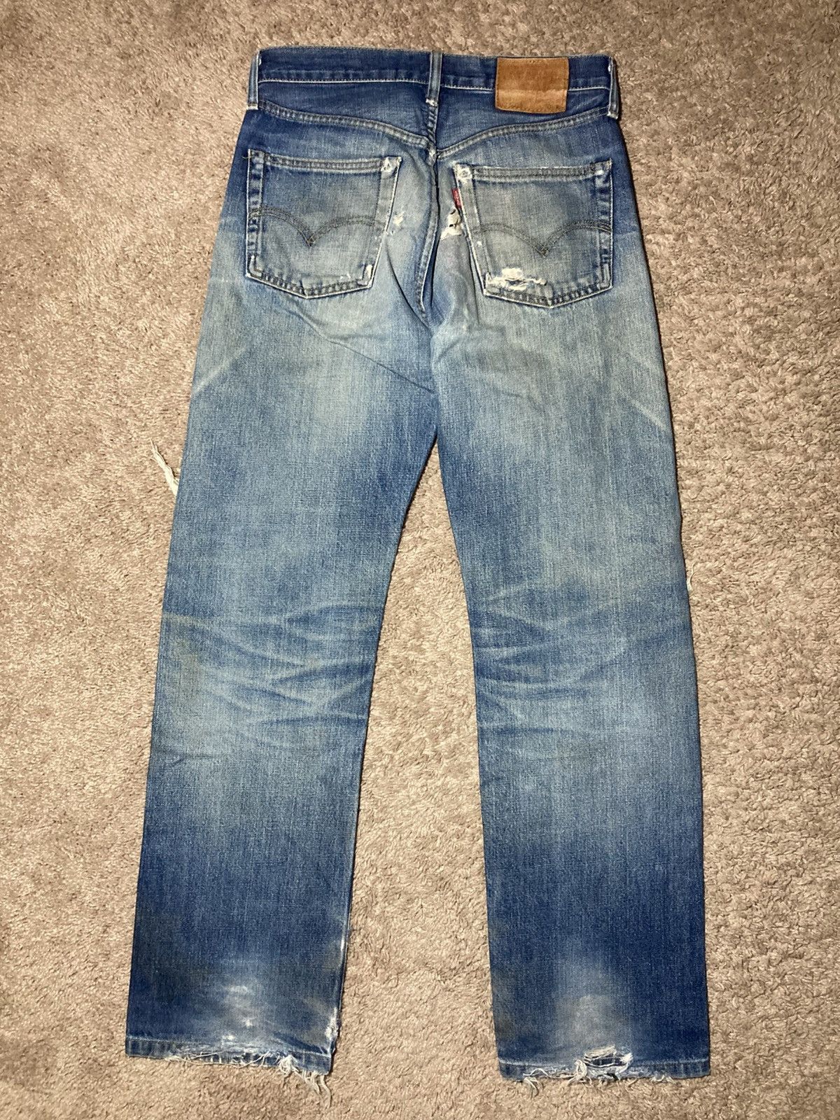 Levi's 1998 Levi's Big E 503B Distressed W30 L31 90s Vintage Faded Size US 30 / EU 46 - 7 Thumbnail