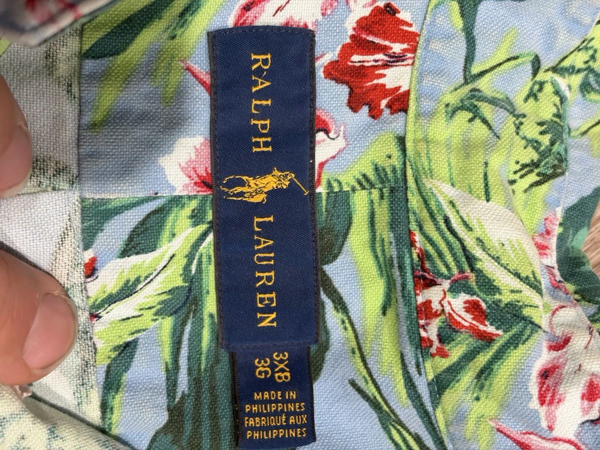 Ralph Lauren Ralph Lauren Shirt Hawaiian Floral Button Front Casual Aloha Size US XXL / EU 58 / 5 - 7 Thumbnail
