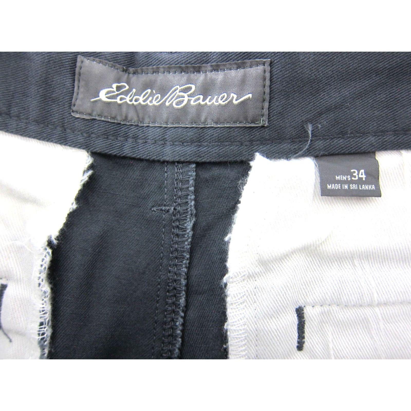 Eddie Bauer NWT Eddie Bauer Grey Classic 100% Cotton Pocket Chino Short Men 34 Size US 34 / EU 50 - 4 Thumbnail