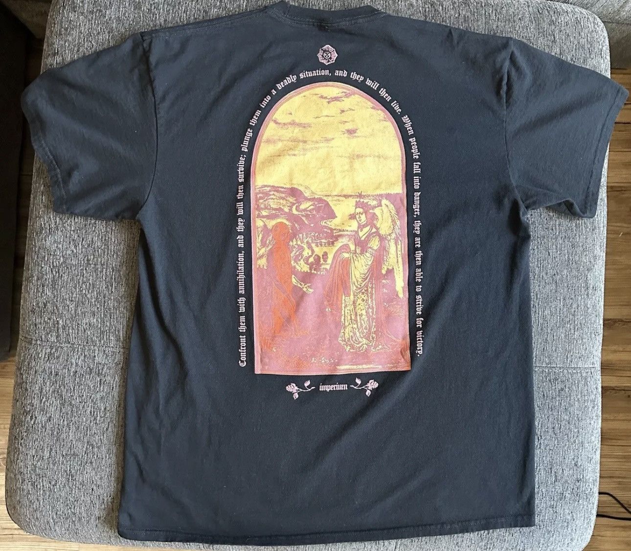 Empyre × Vintage Zumies Empyre Y2K Imperium T-Shirt XL Size US XL / EU 56 / 4 - 1 Thumbnail