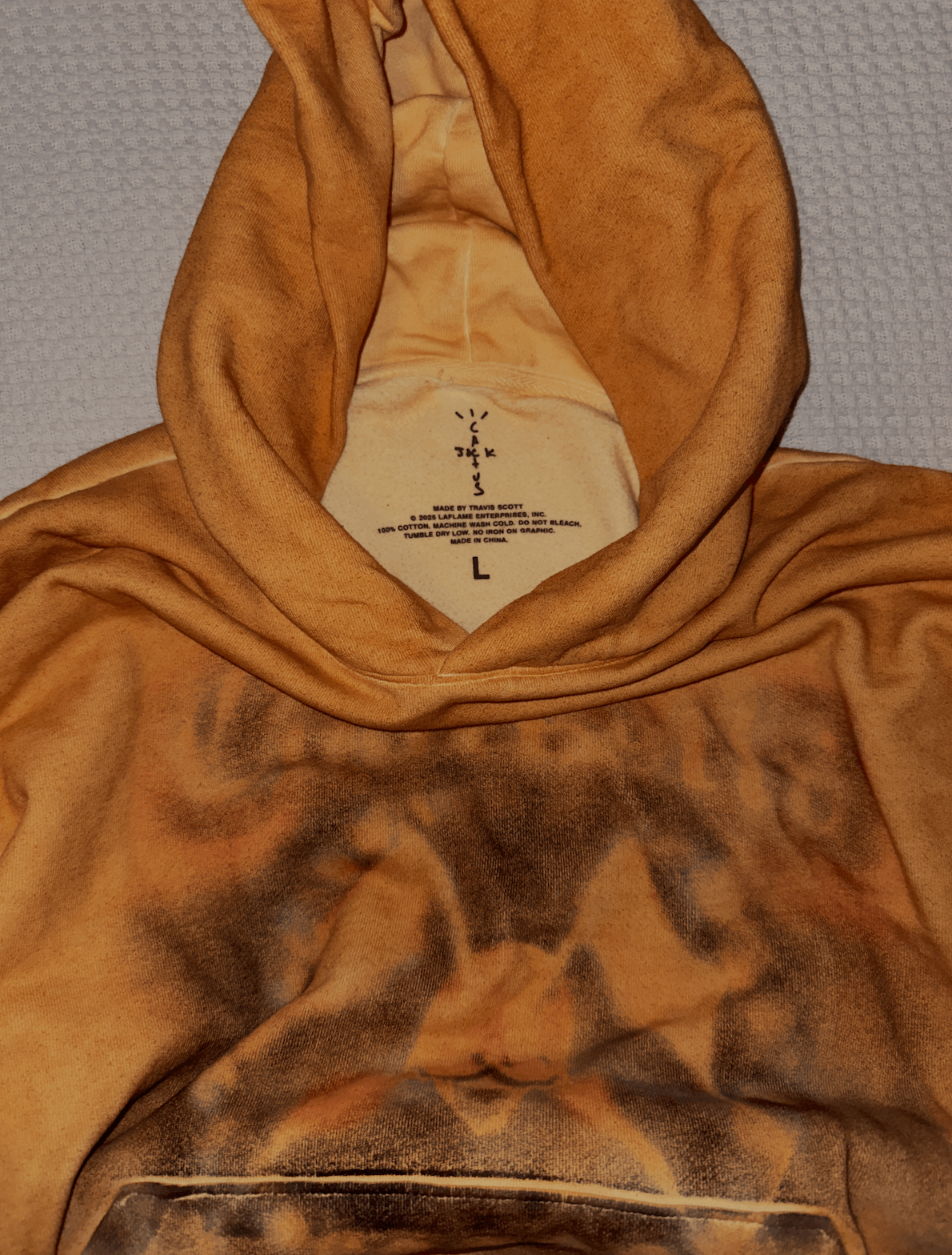 Travis Scott Travis Scott Orange Coachella Hoodie 2025 Size US L / EU 52-54 / 3 - 3 Thumbnail
