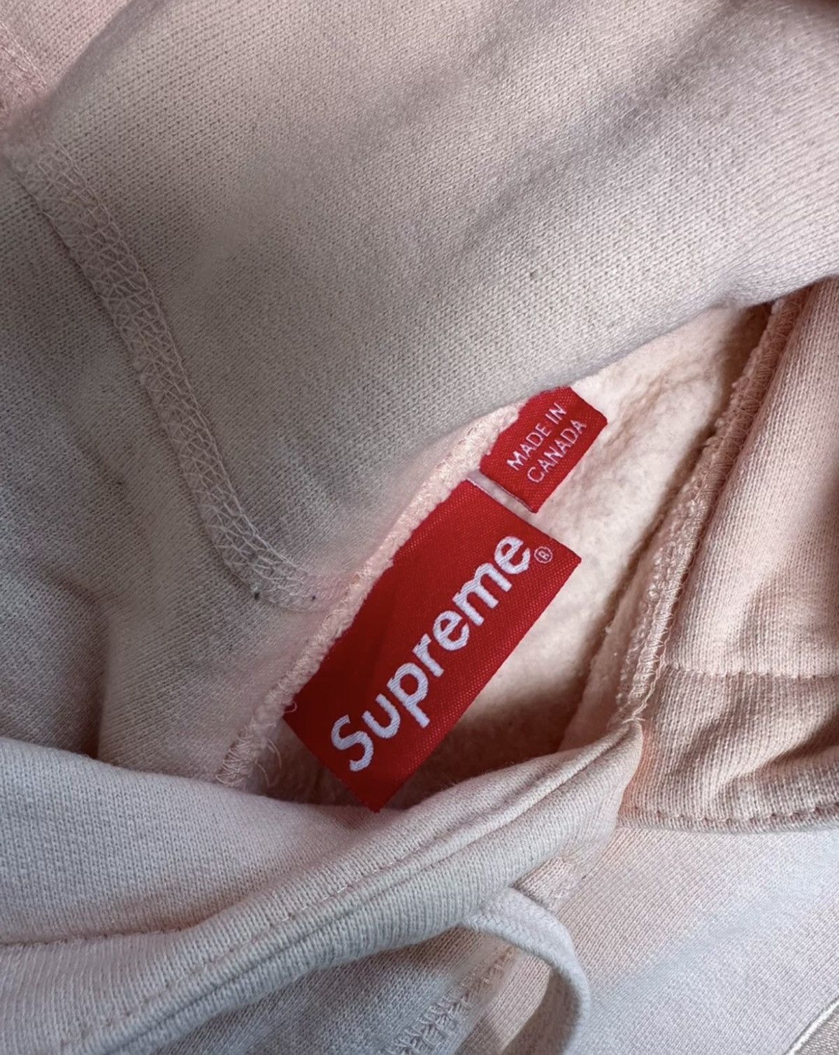 Supreme Supreme fw16 peach box logo hooded sweatshirt hoodie Size US S / EU 44-46 / 1 - 2 Thumbnail