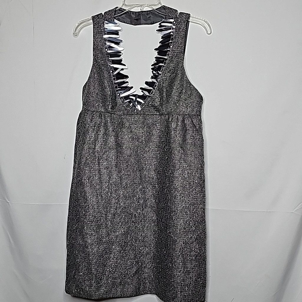Anna Sui NWT Anna Sui Limited empire waist metallic neckline dress Size M / US 6-8 / IT 42-44 - 1 Thumbnail