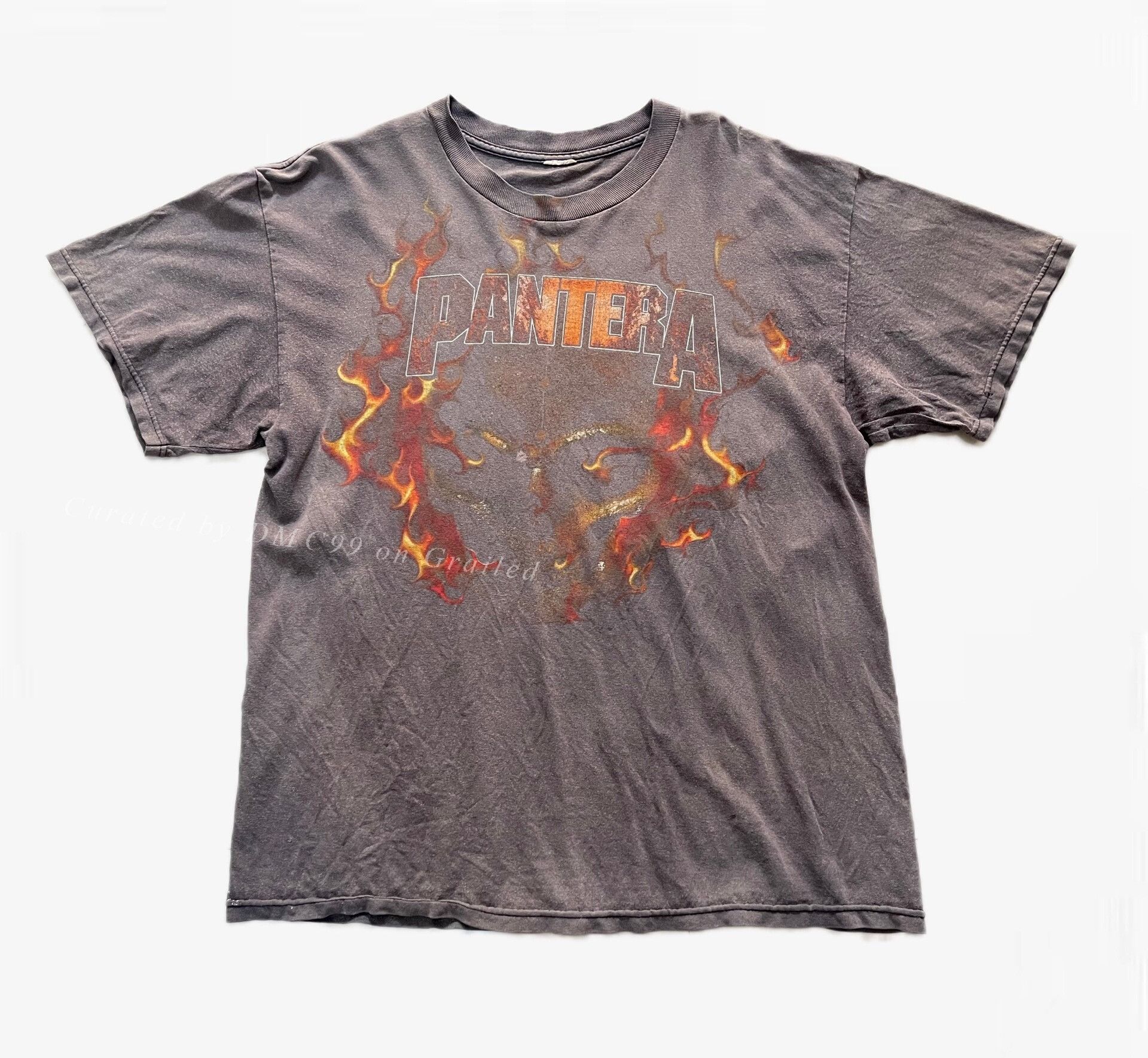 Other Vintage 90s Pantera Flame T-Shirt Size US M / EU 48-50 / 2 - 1 Thumbnail