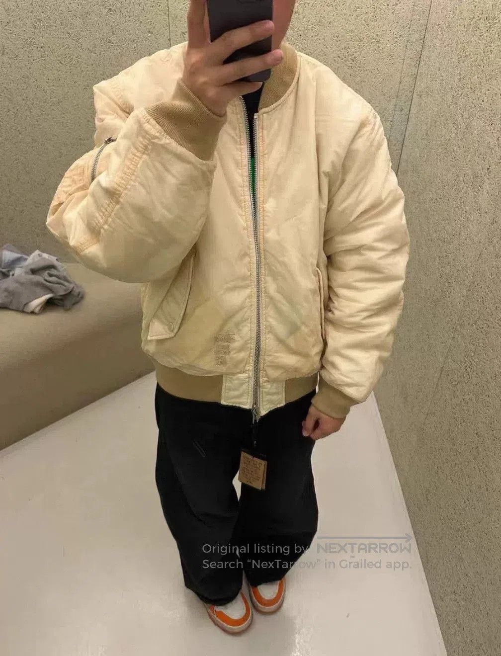 Stussy stussy waxed bomber jacket reversible autumn 2024. Size US L / EU 52-54 / 3 - 7 Thumbnail
